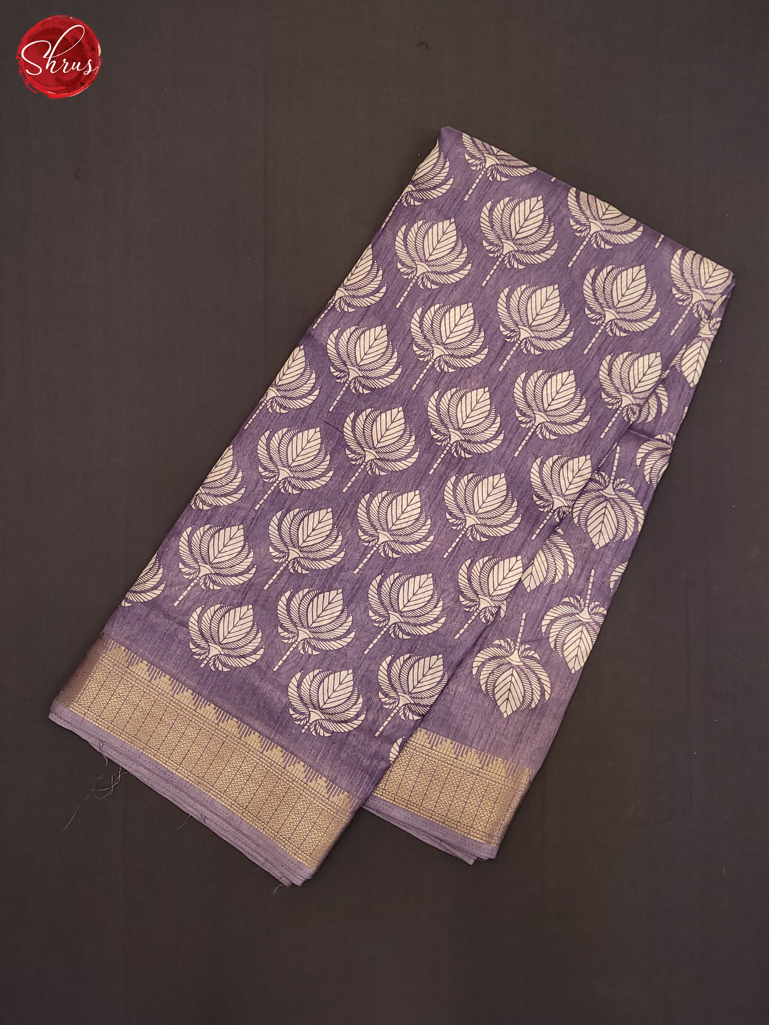 Mild lavender(SIngle Tone)- Semi Crepe Saree - Shop on ShrusEternity.com
