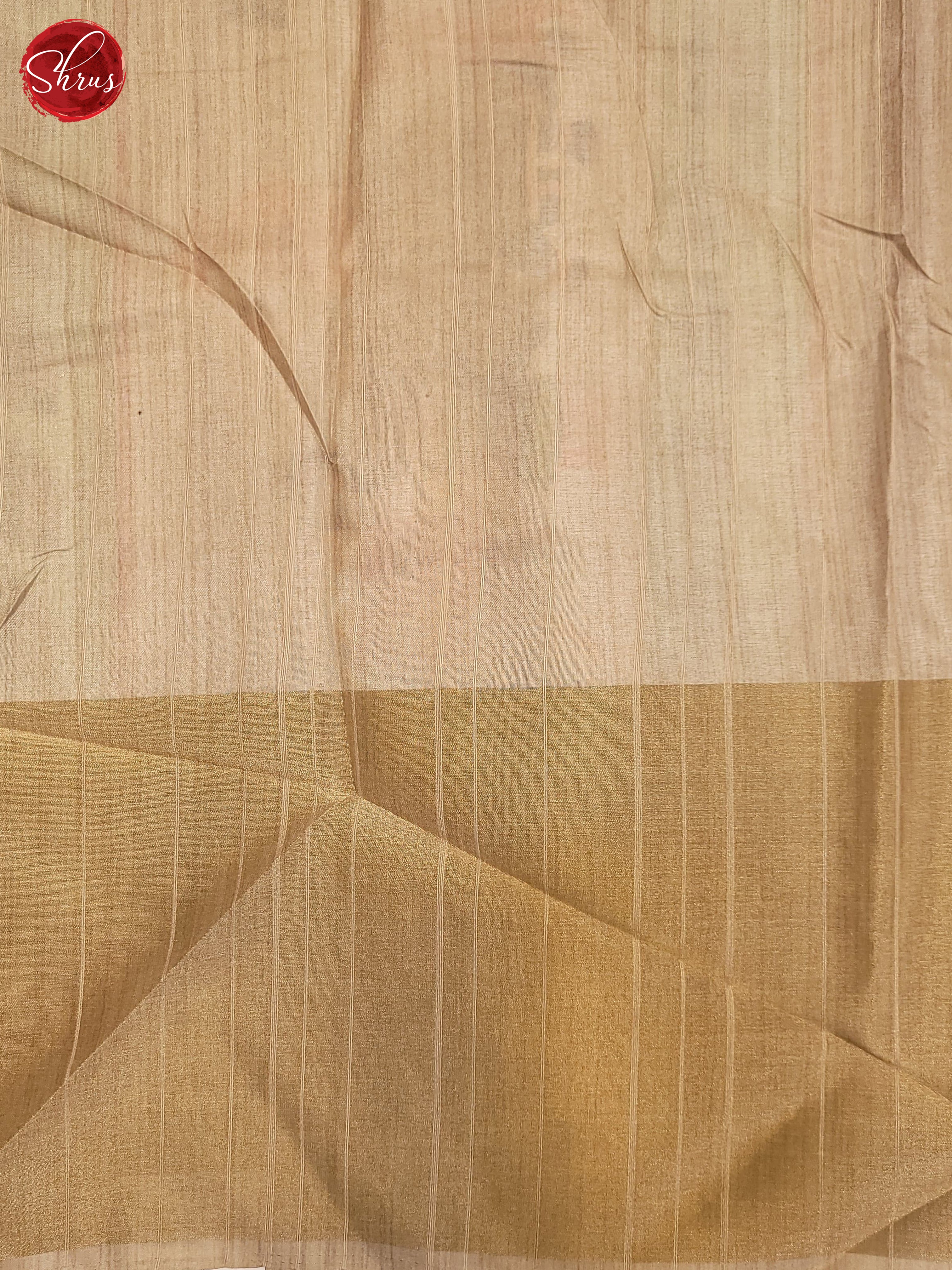 Green and grey - Semi Tussar Saree - Shop on ShrusEternity.com