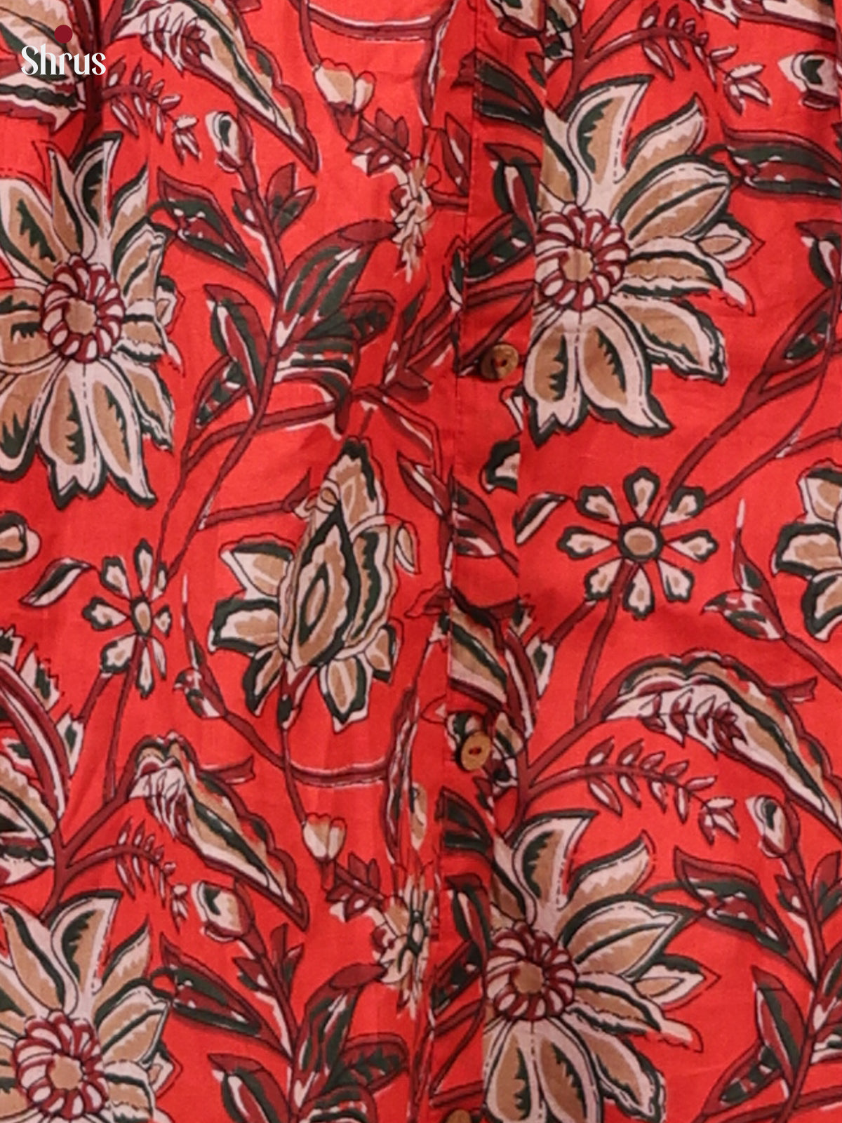 Red - Readymade Kurti - Shop on ShrusEternity.com