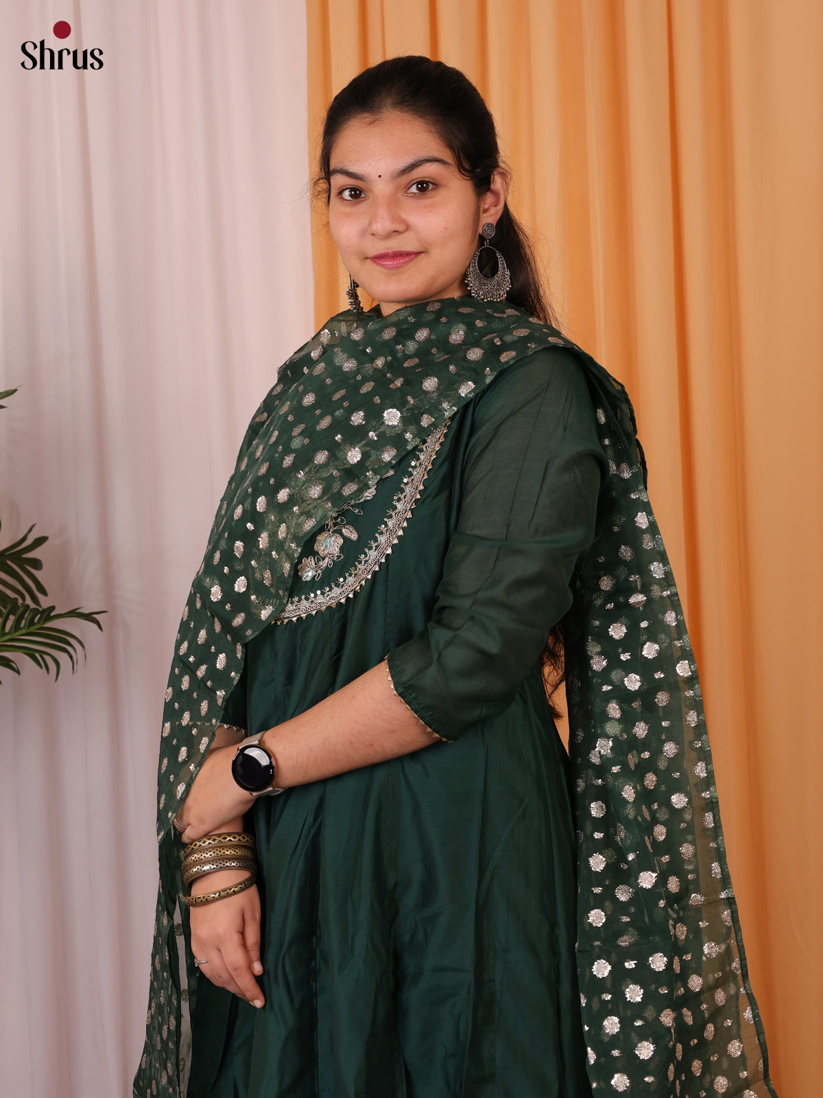 Green -3pc embroidered Readymade Suits - Shop on ShrusEternity.com