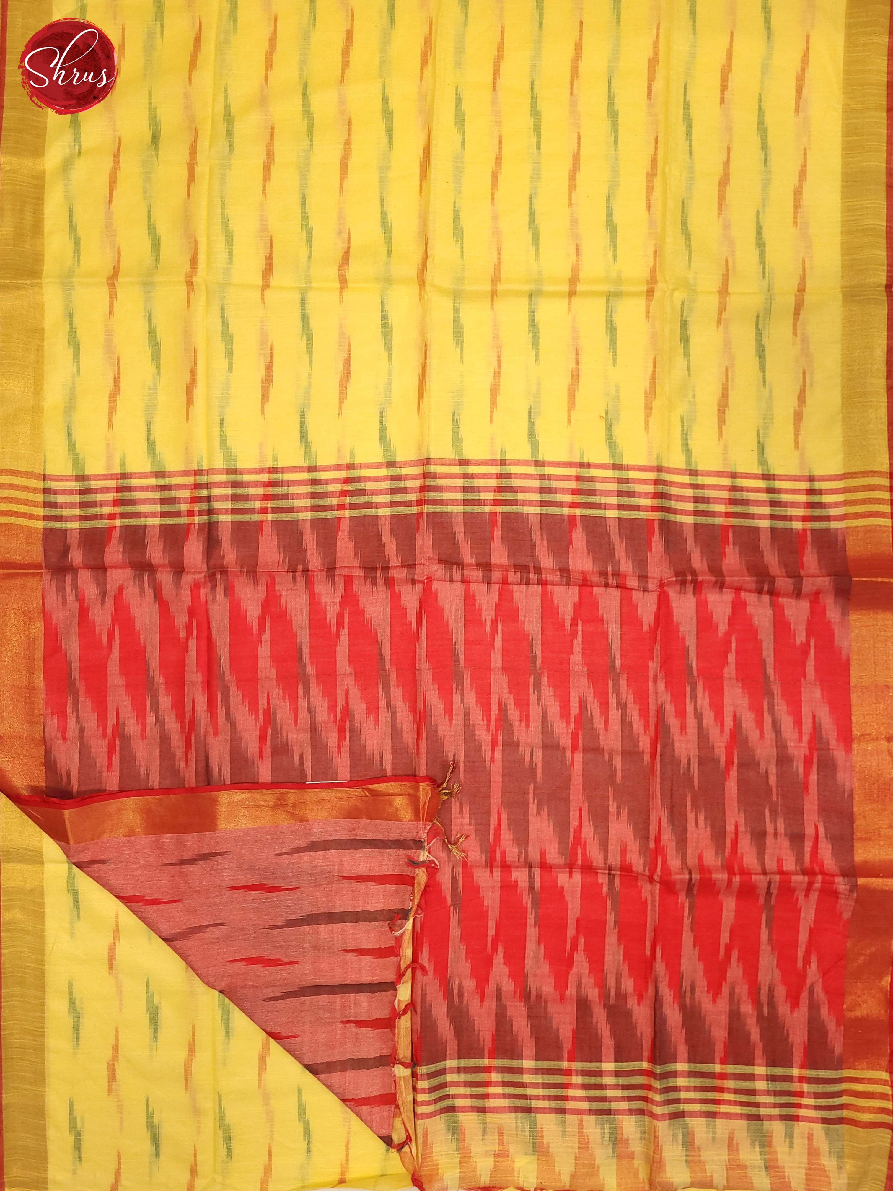 BJS19700 - Semi Ikkat Saree - Shop on ShrusEternity.com