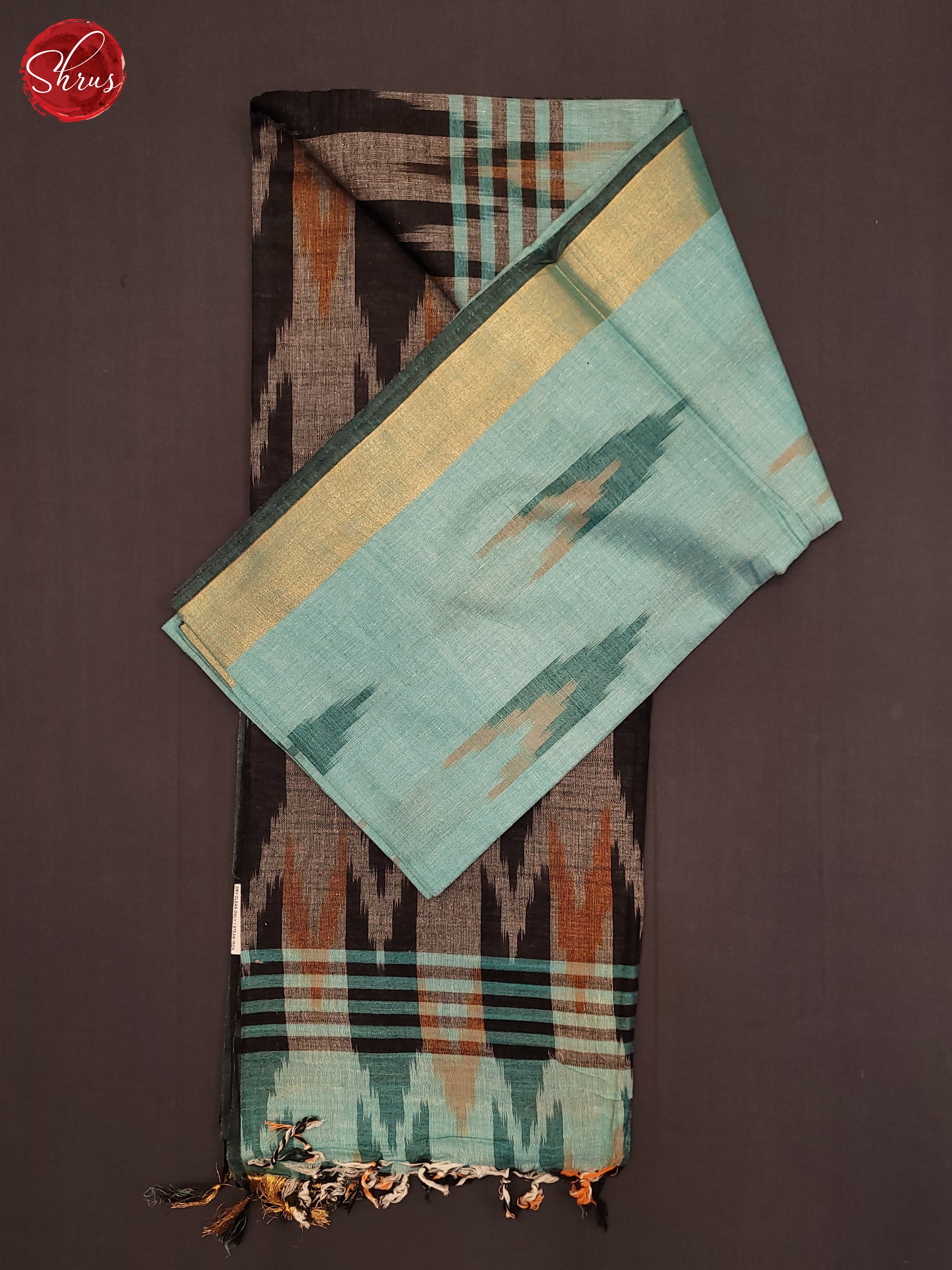 BJS19720 - Semi Ikkat Saree - Shop on ShrusEternity.com