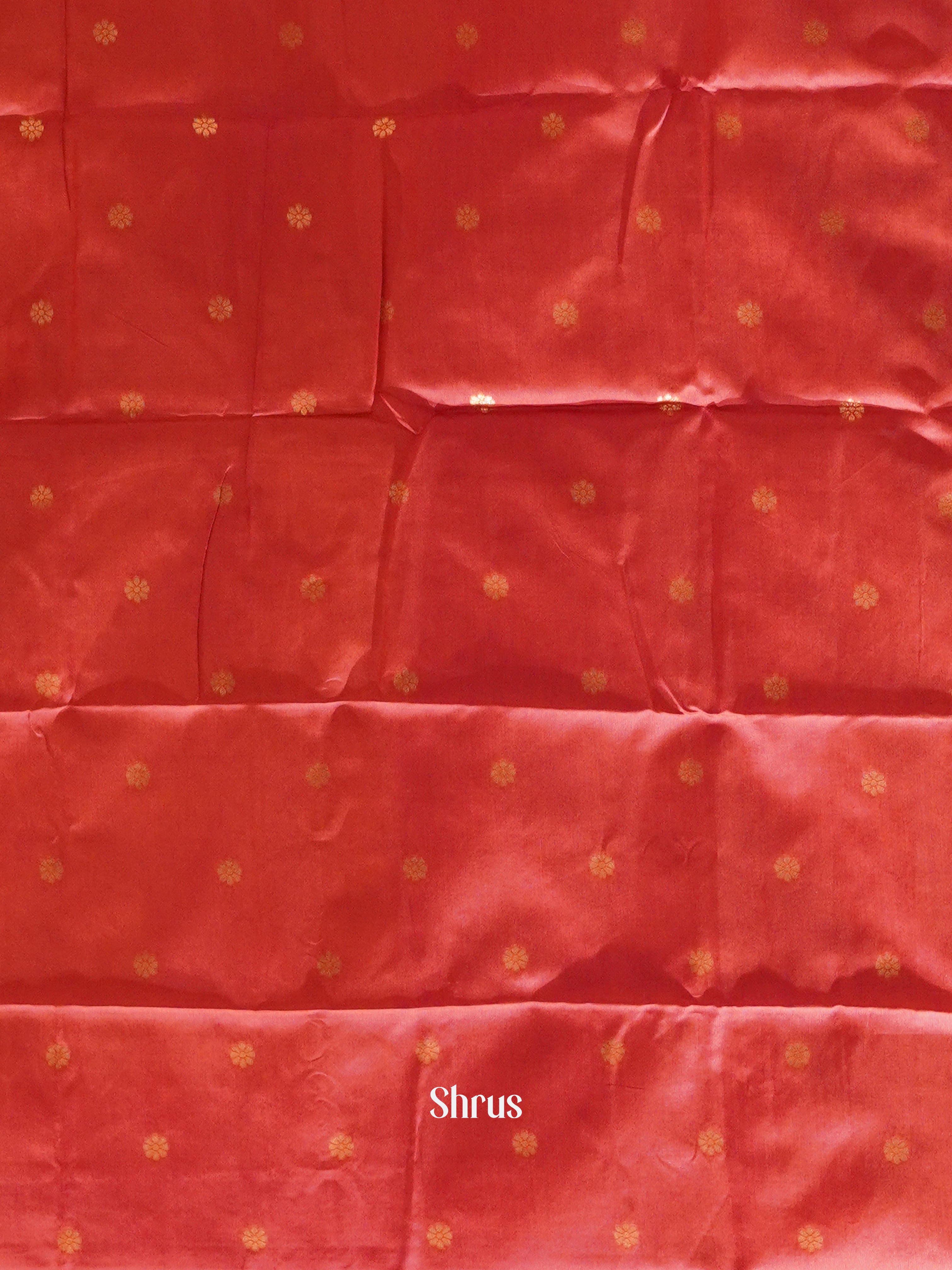 mustard and Pink- Semi Soft Silk Saree - Shop on ShrusEternity.com