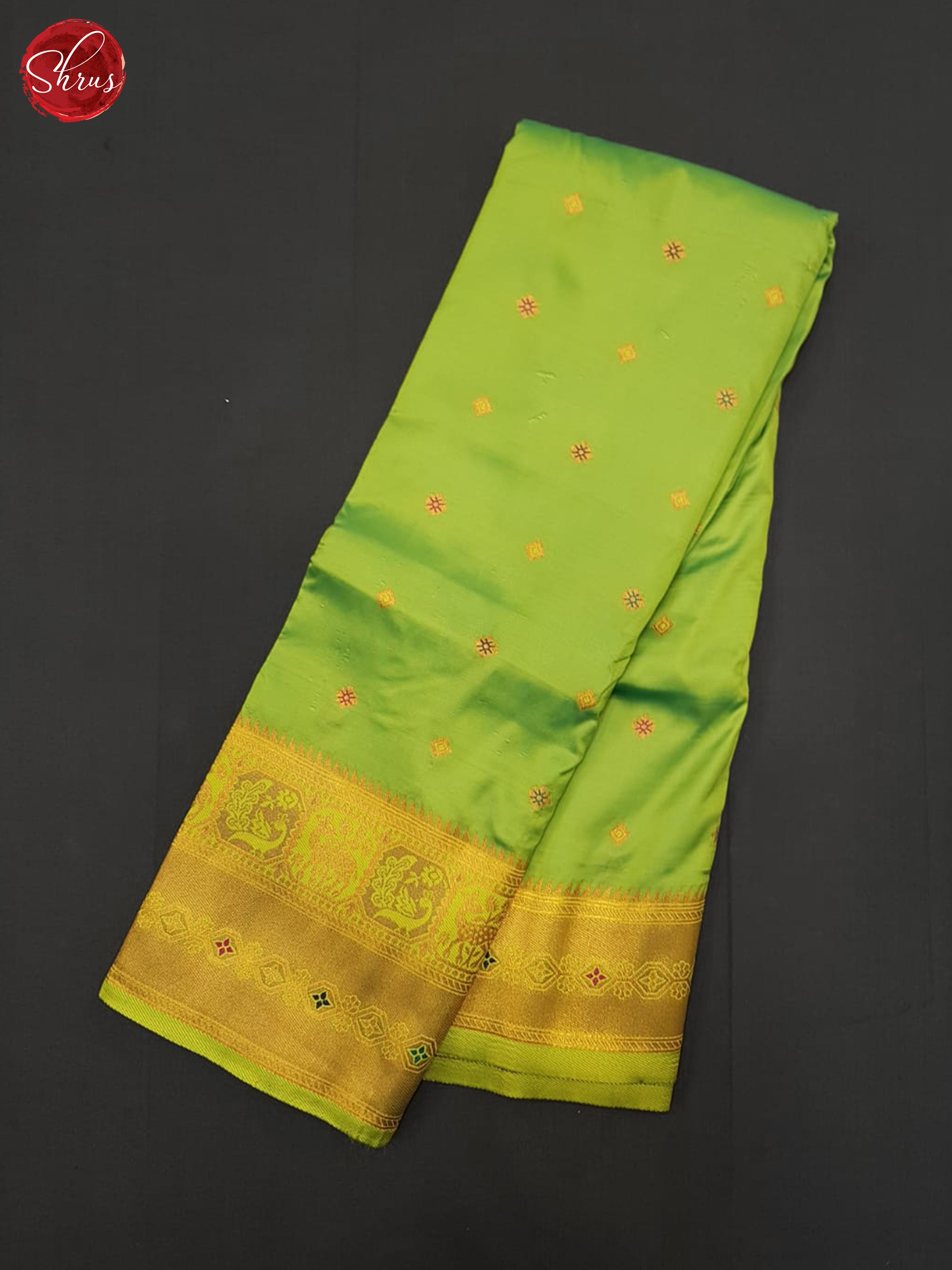 BJS20162 - Semi Kanchipuram Saree - Shop on ShrusEternity.com
