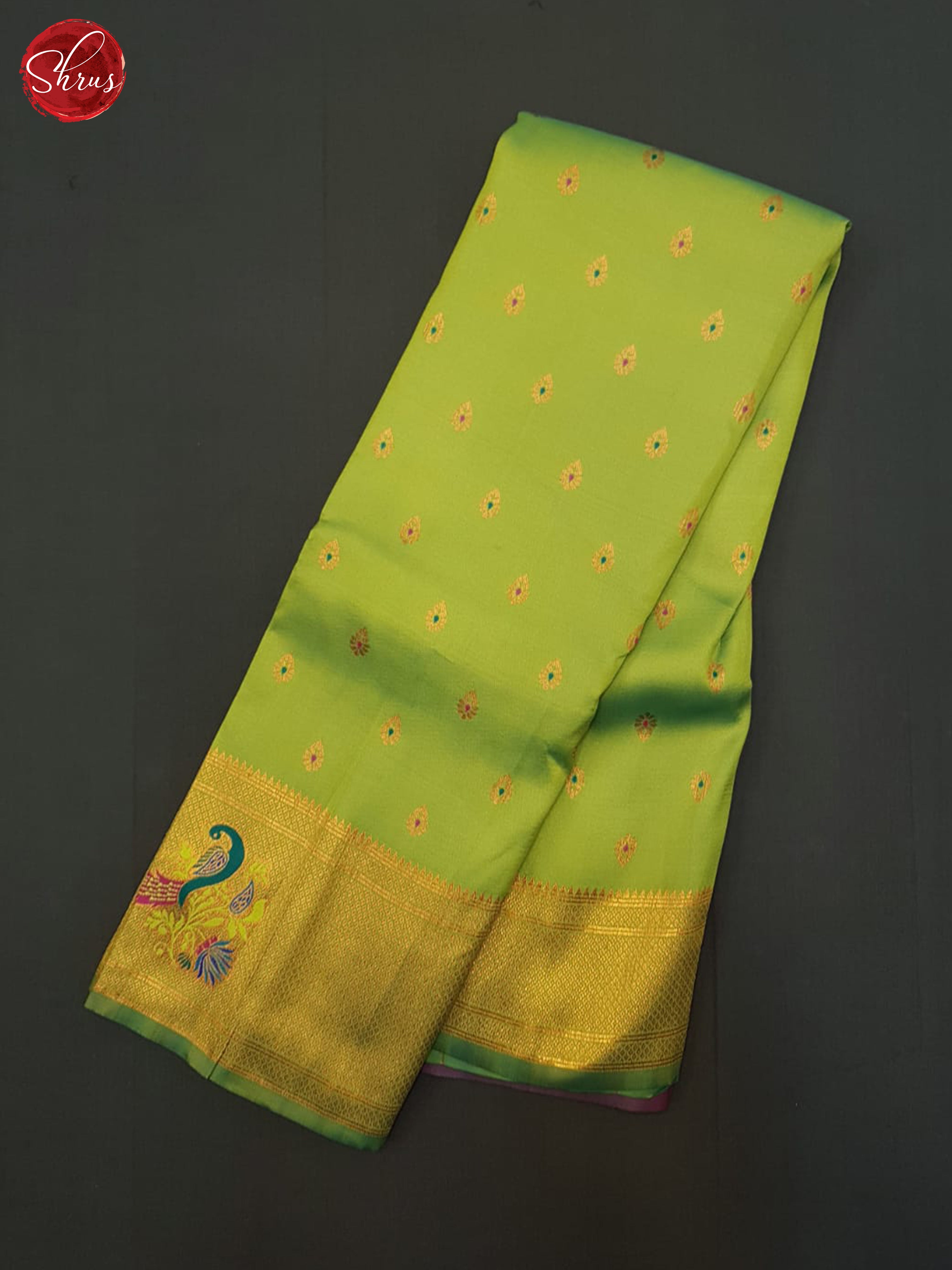 BJS20169 - Semi Kanchipuram Saree - Shop on ShrusEternity.com