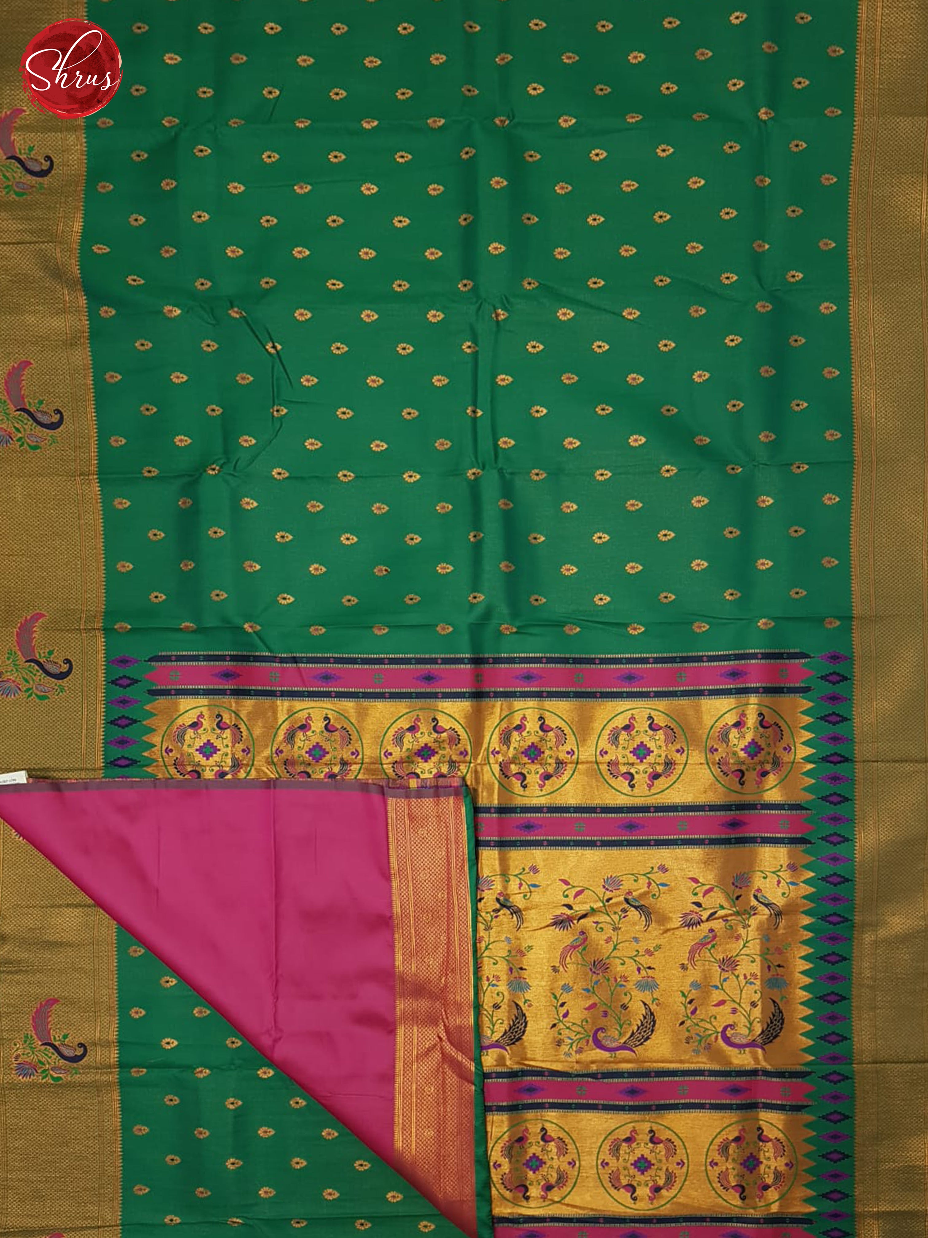BJS20174 - Semi Kanchipuram Saree - Shop on ShrusEternity.com