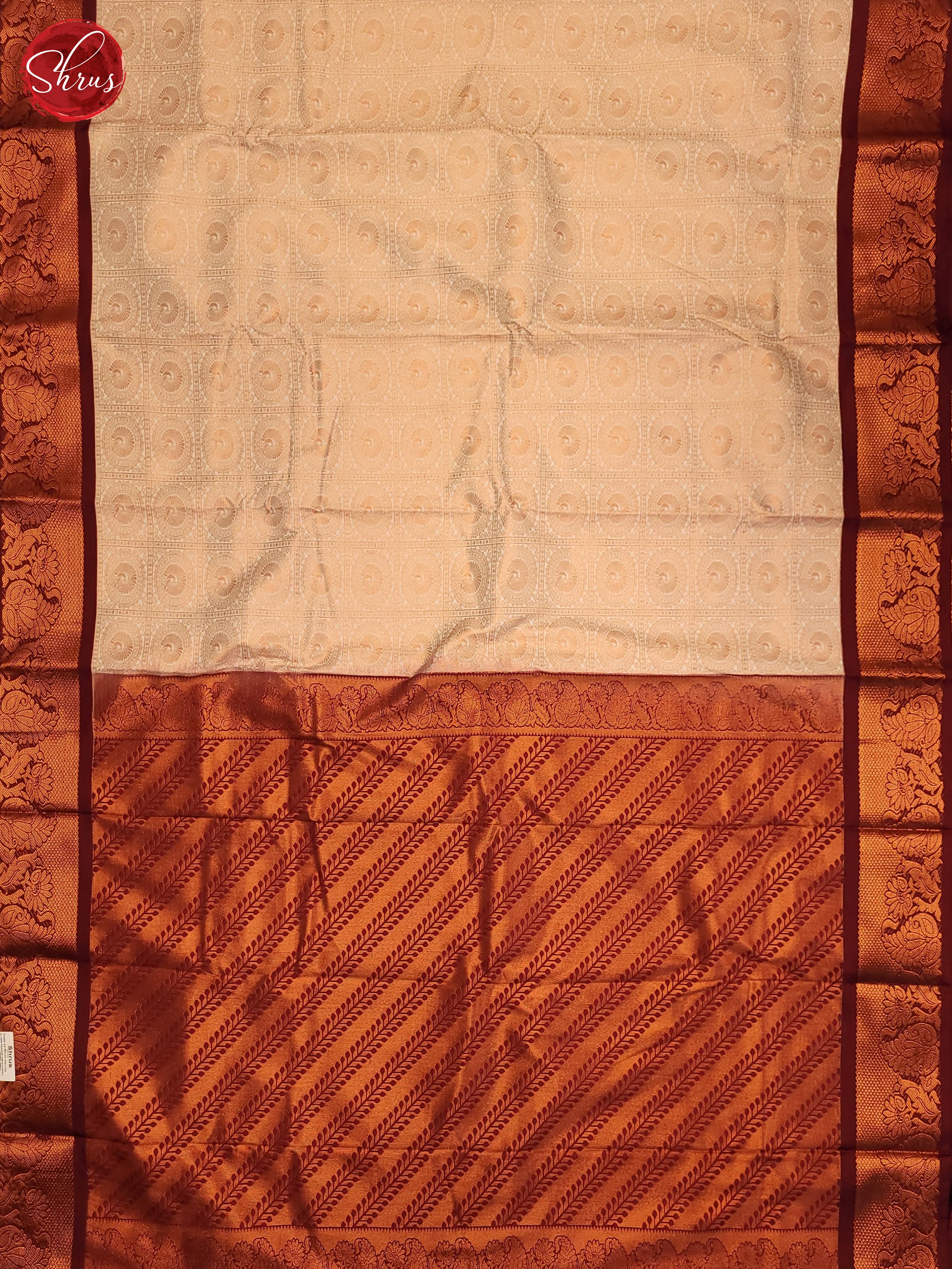 BJS20378 - Semi Kanchipuram Saree - Shop on ShrusEternity.com