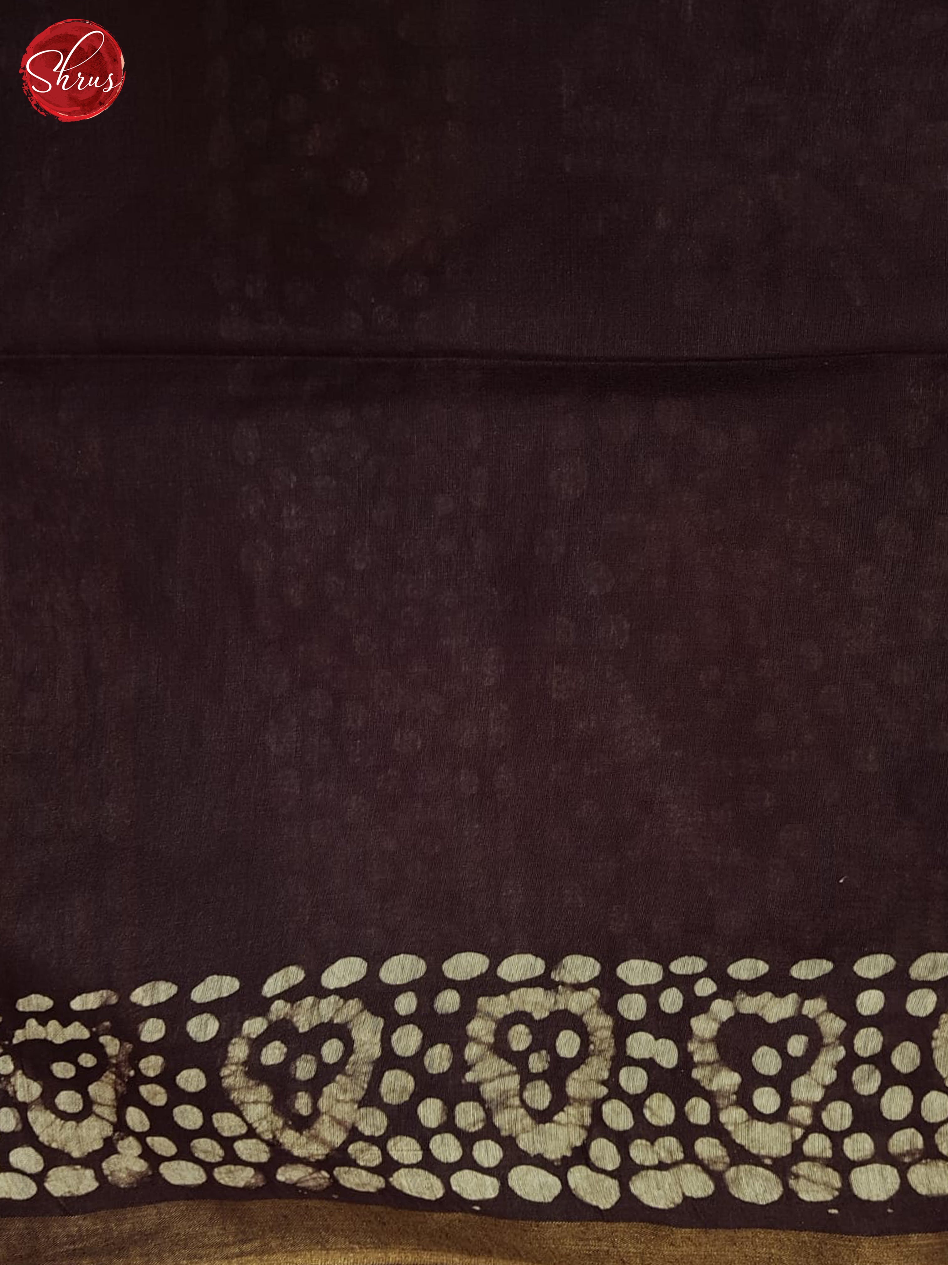 Yellow & Brown- Bhatik Saree - Shop on ShrusEternity.com