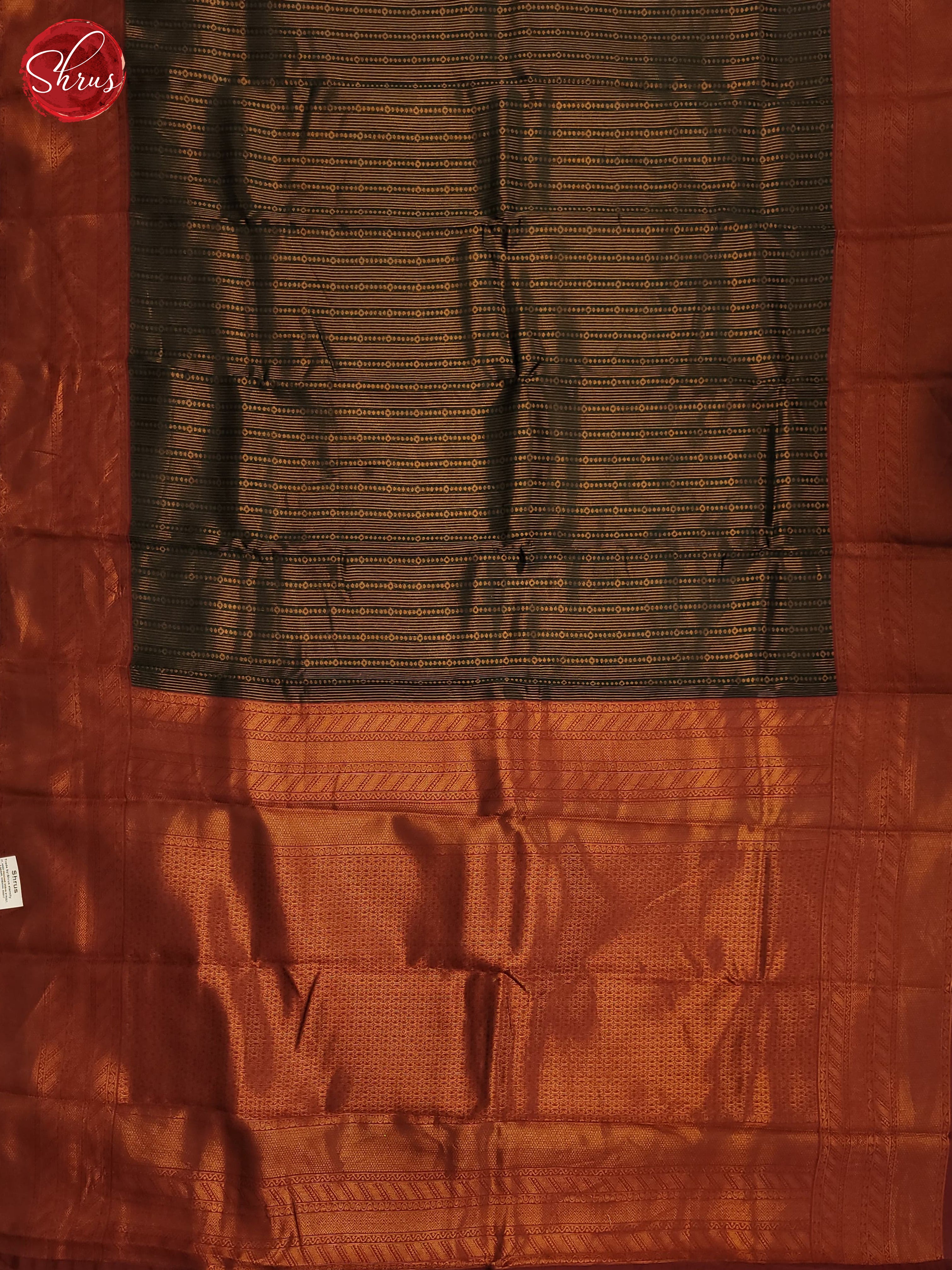 BJS22371 - Semi Kanchipuram Saree - Shop on ShrusEternity.com