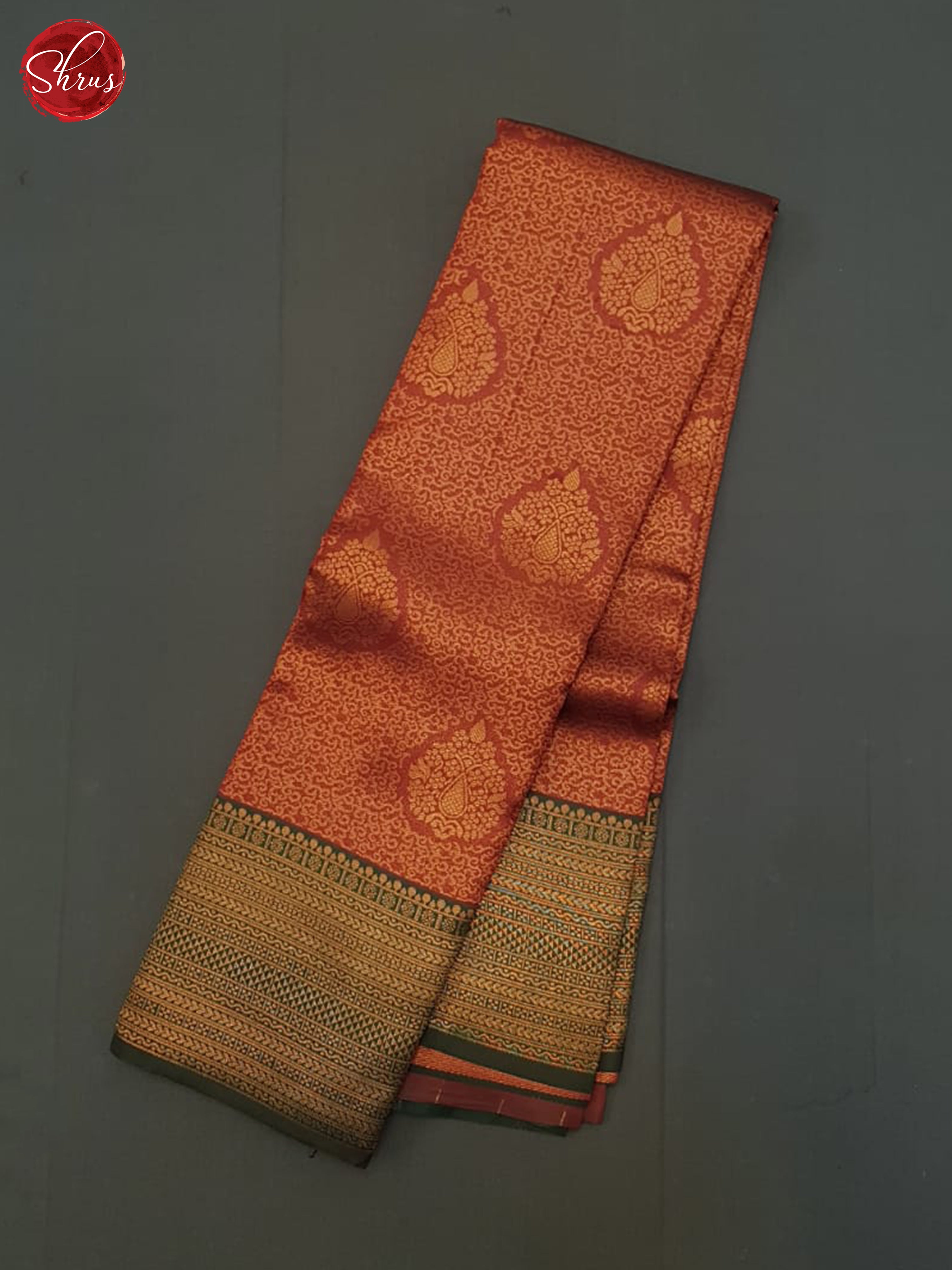 BJS22385 - Semi Kanchipuram Saree - Shop on ShrusEternity.com