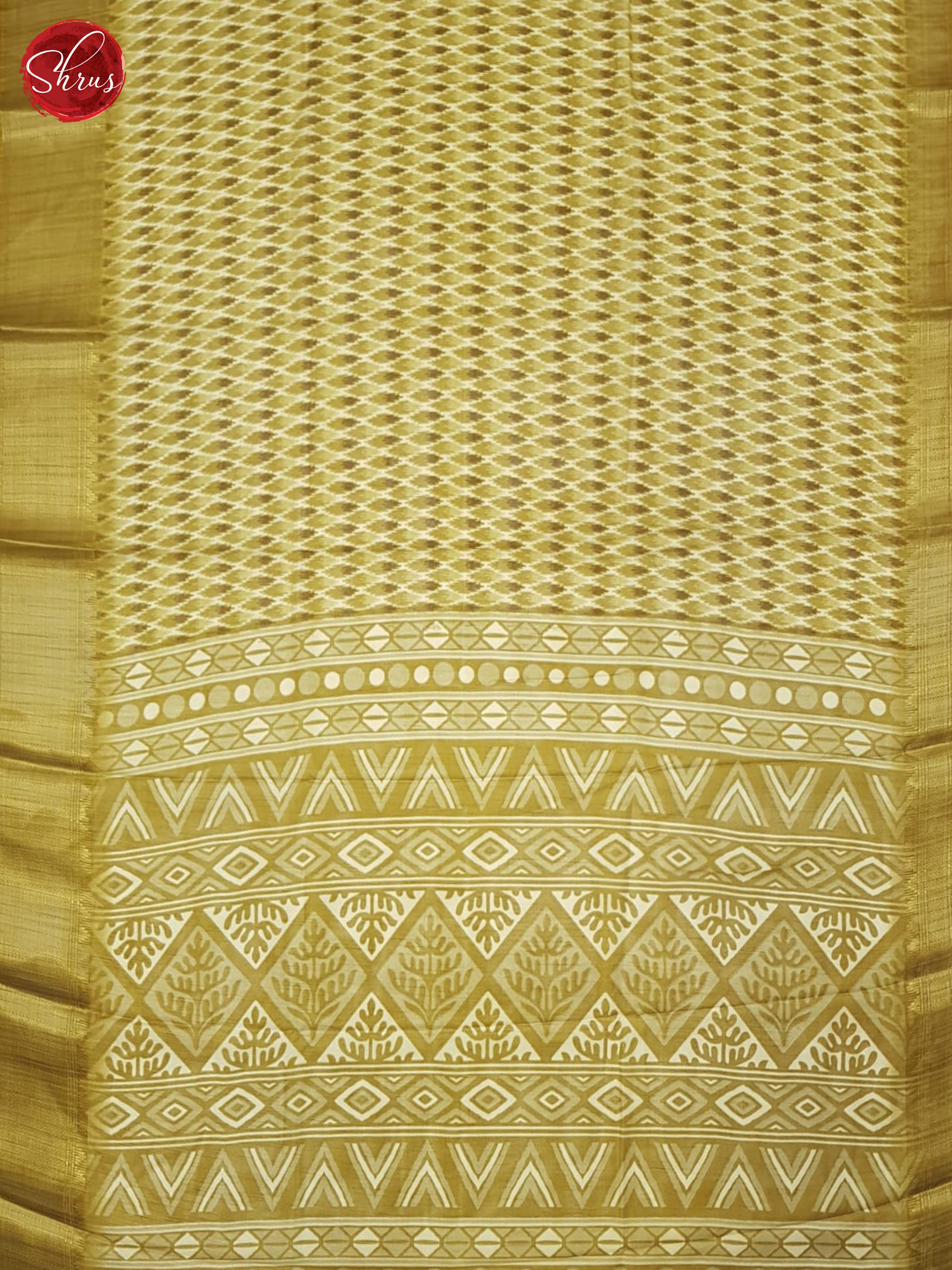 Mustard(Single Tone) - Semi Crepe Saree - Shop on ShrusEternity.com