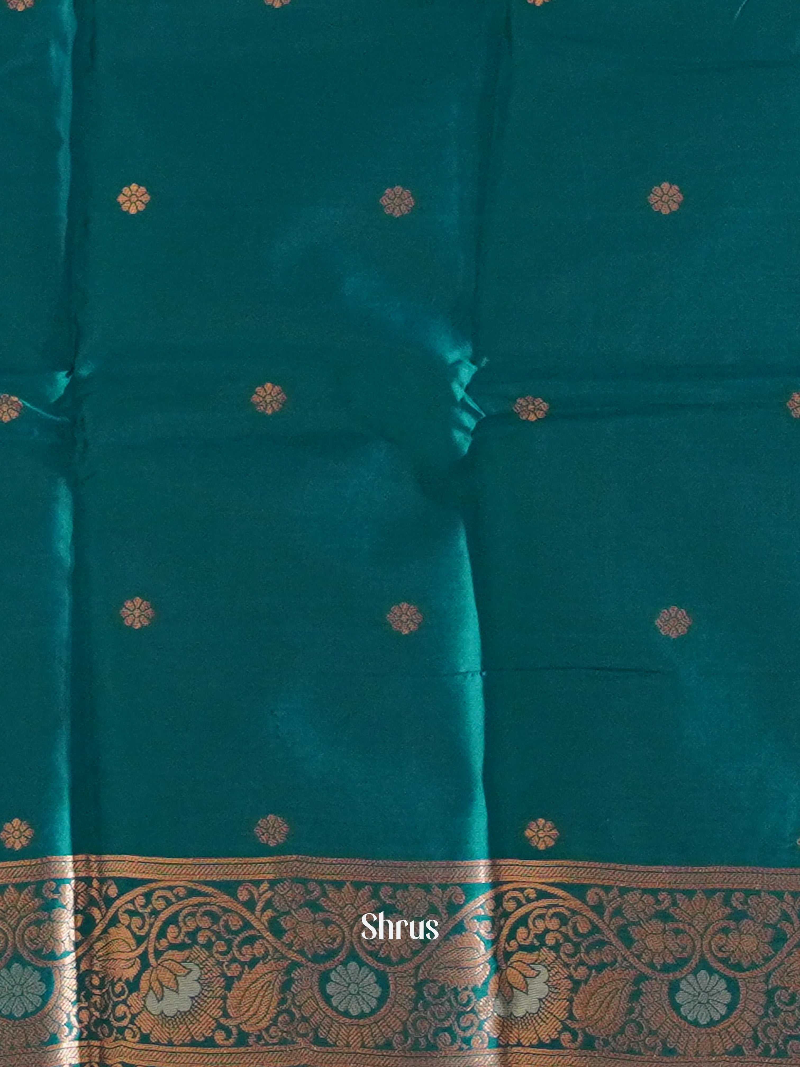 Pink And Green-semi soft silk saree - Shop on ShrusEternity.com
