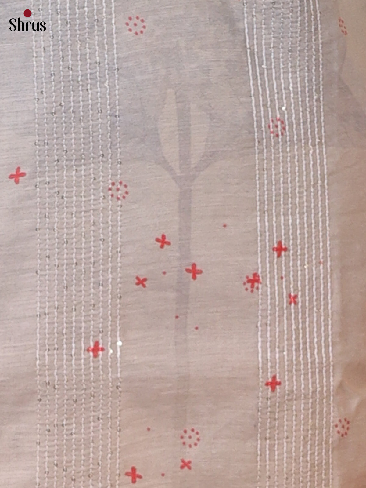 Blue -Chanderi Sequence work Readymade Kurti - Shop on ShrusEternity.com