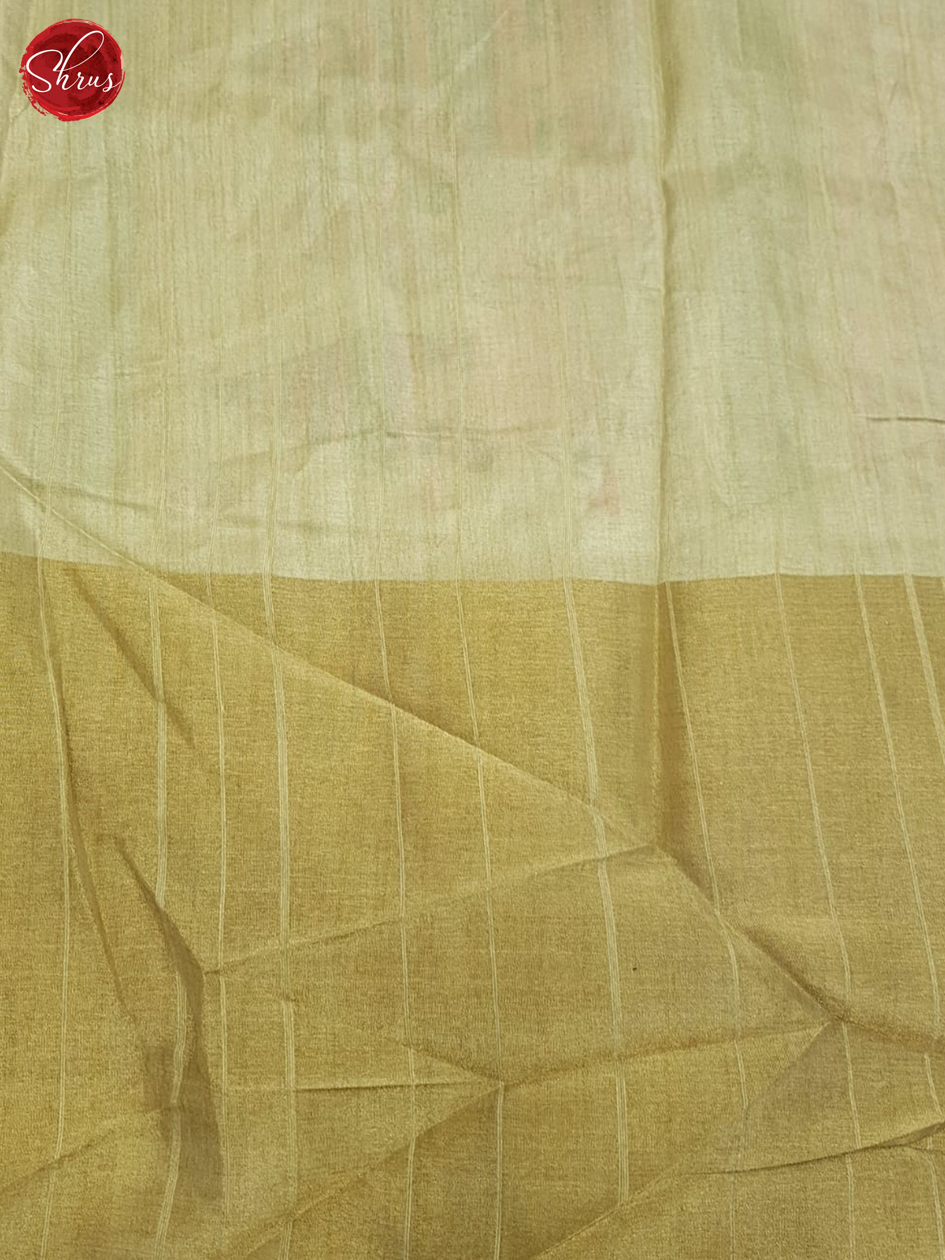 Pink And Beige-Semi Tussar saree - Shop on ShrusEternity.com