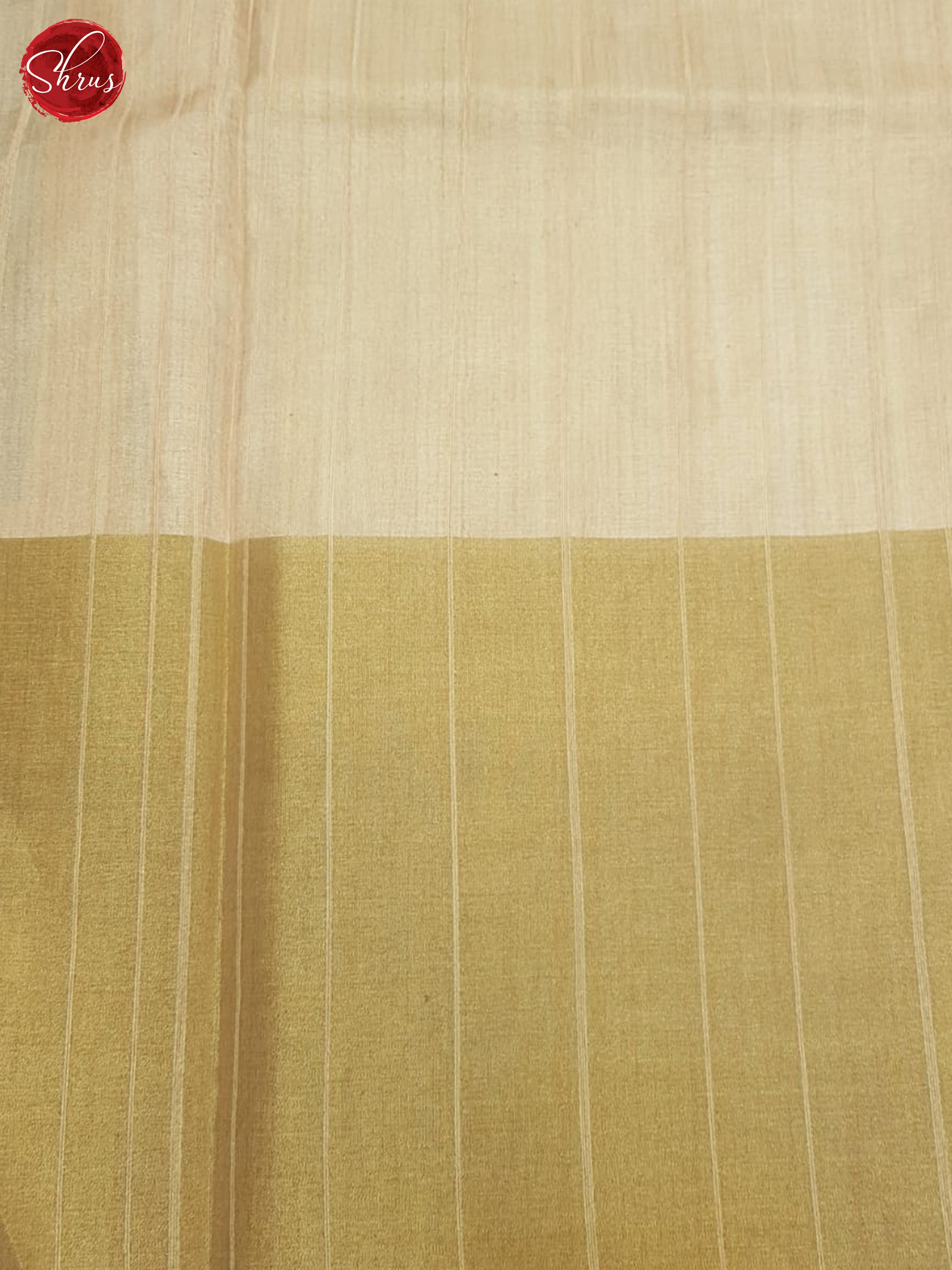 Yellow And Beige-Semi Tussar Saree - Shop on ShrusEternity.com