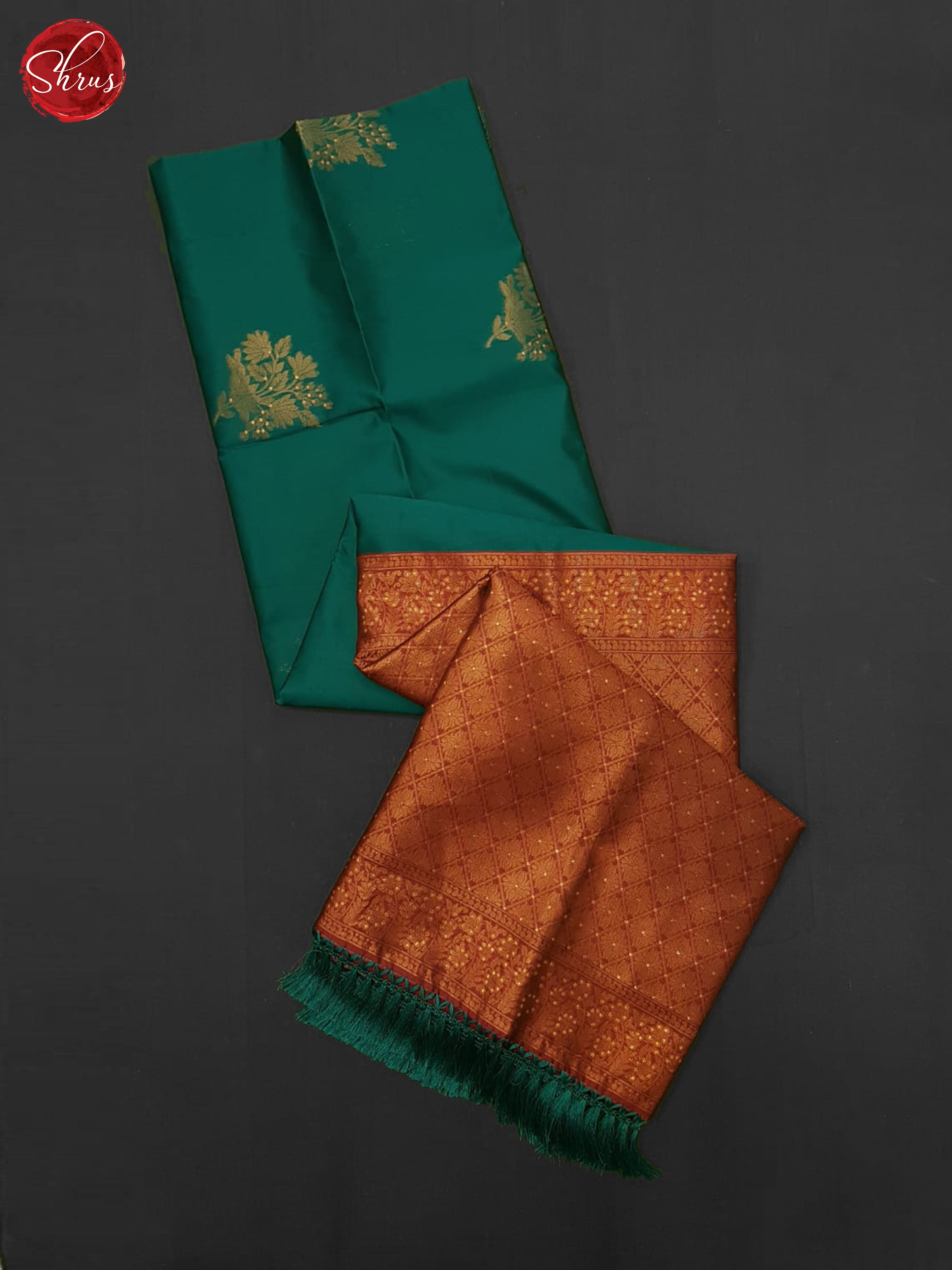 Green And Maroon- Semi Soft Silk Saree - Shop on ShrusEternity.com