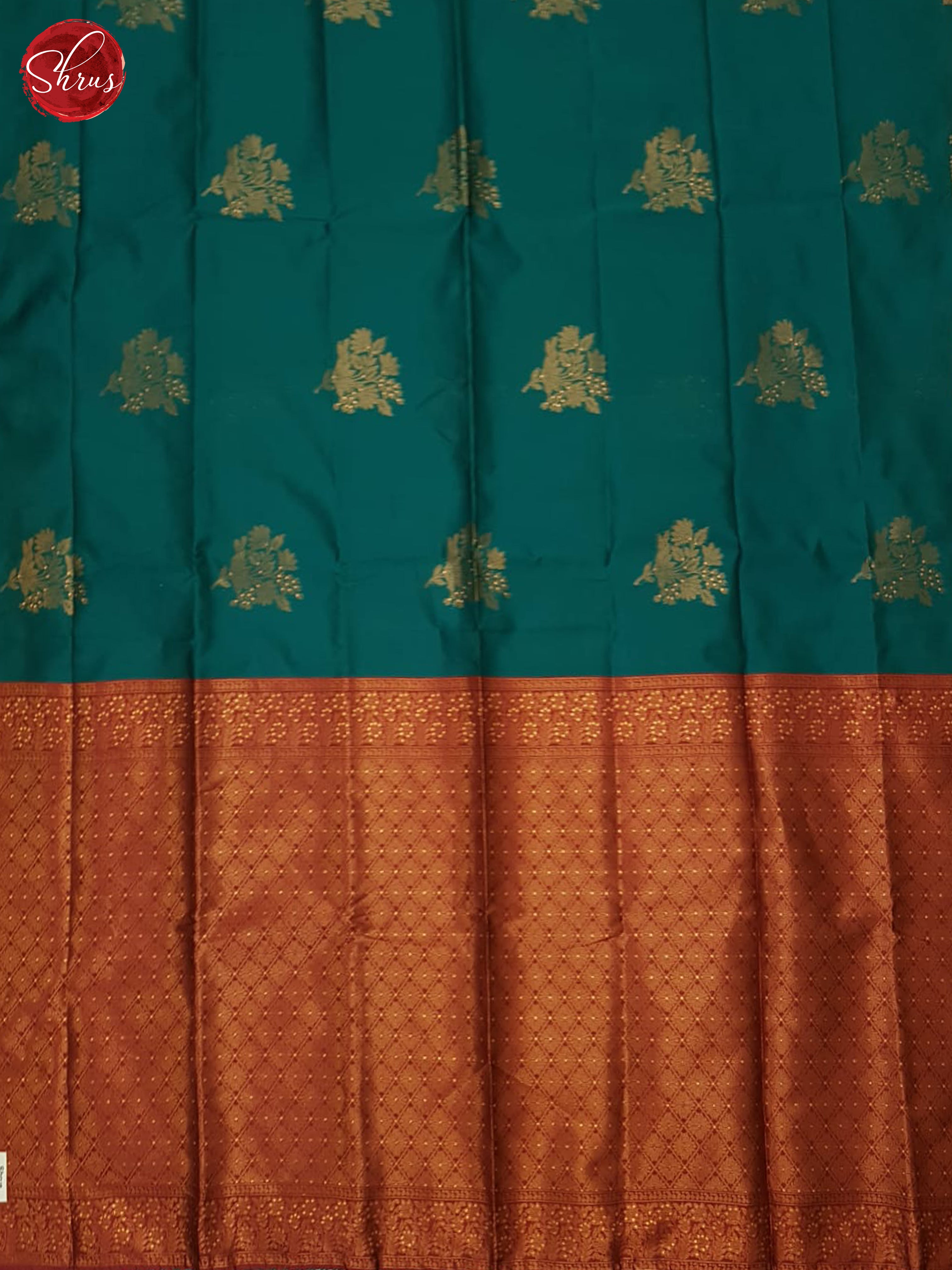 Green And Maroon- Semi Soft Silk Saree - Shop on ShrusEternity.com