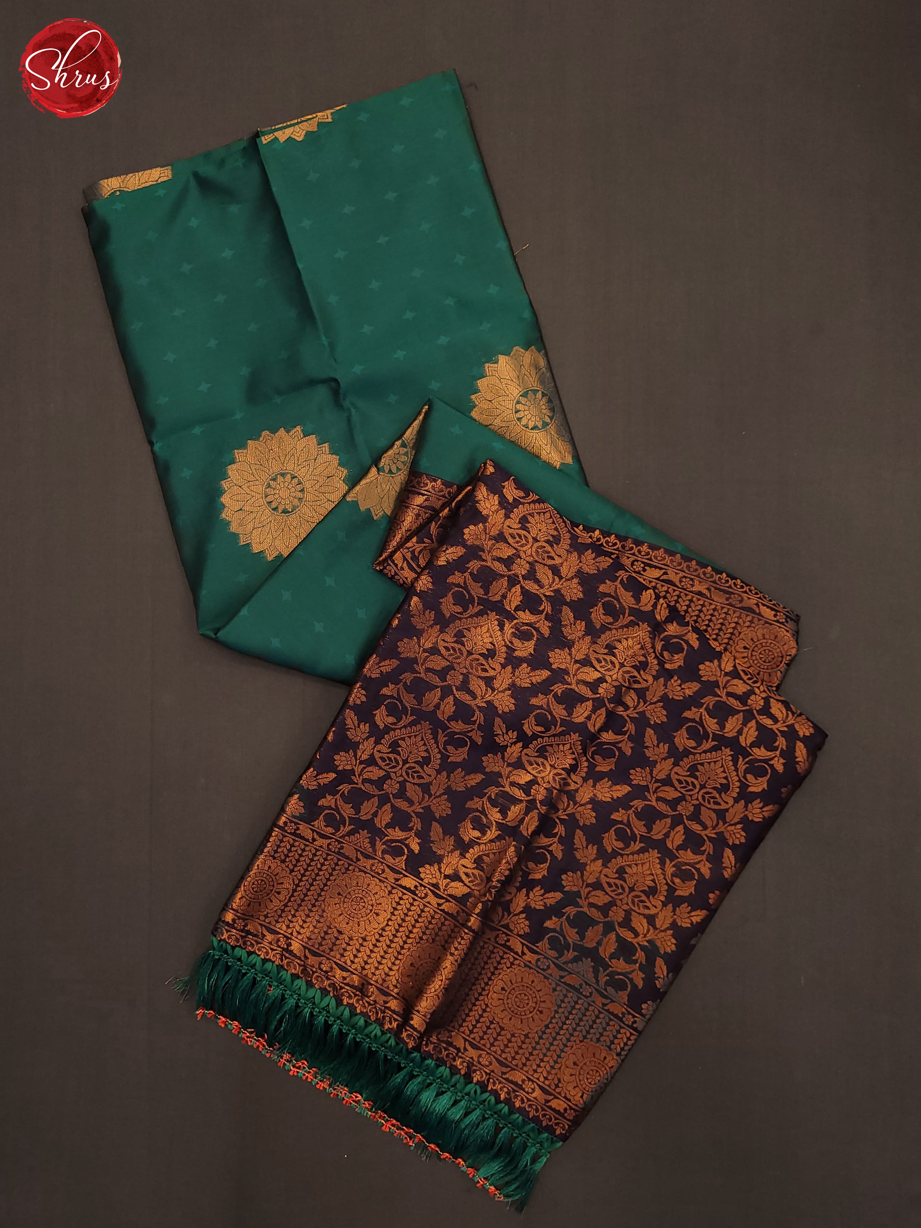 BJS26255 - Semi Softsilk Saree - Shop on ShrusEternity.com