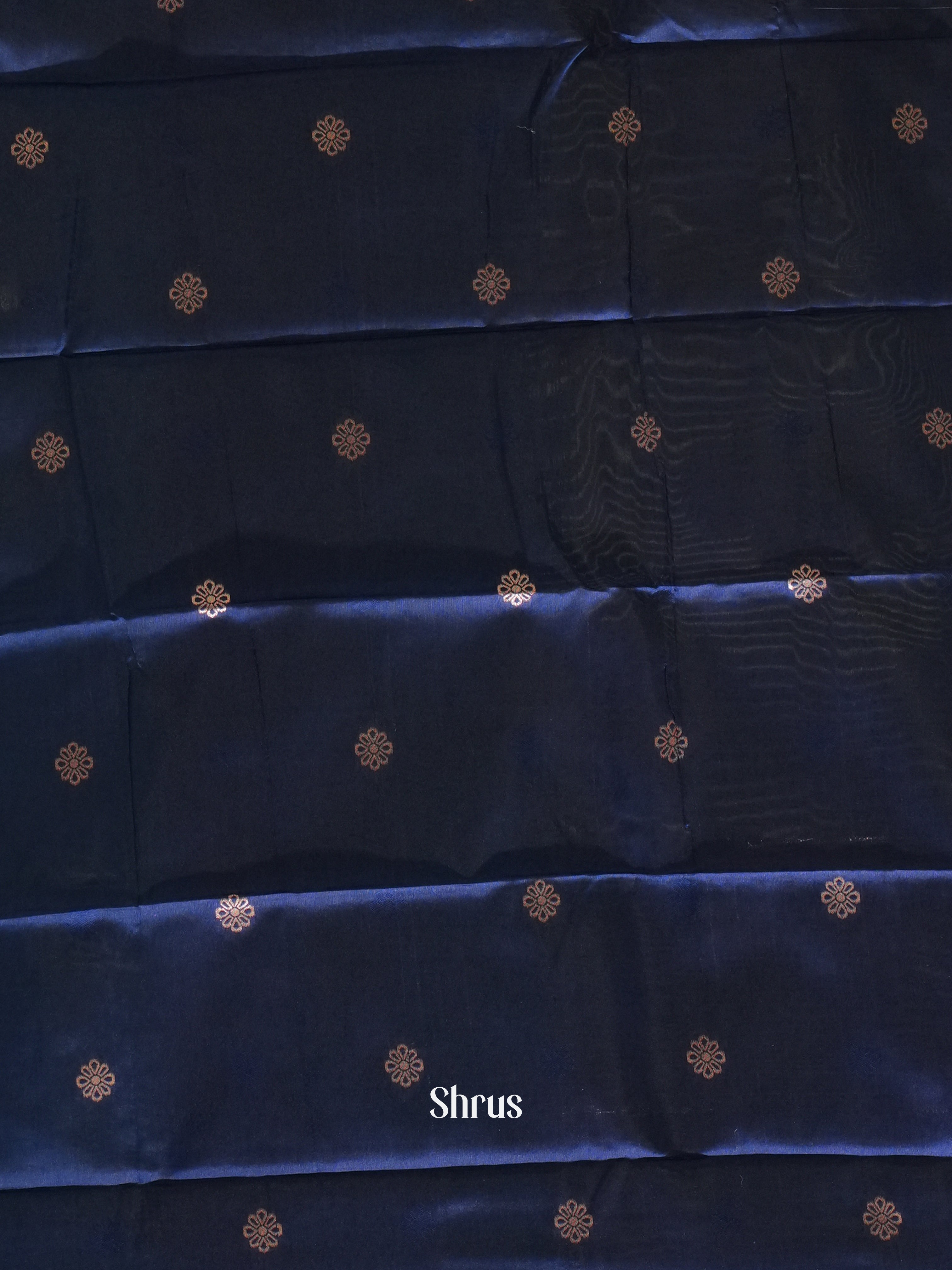 Green And Blue- Semi Soft Silk Saree - Shop on ShrusEternity.com