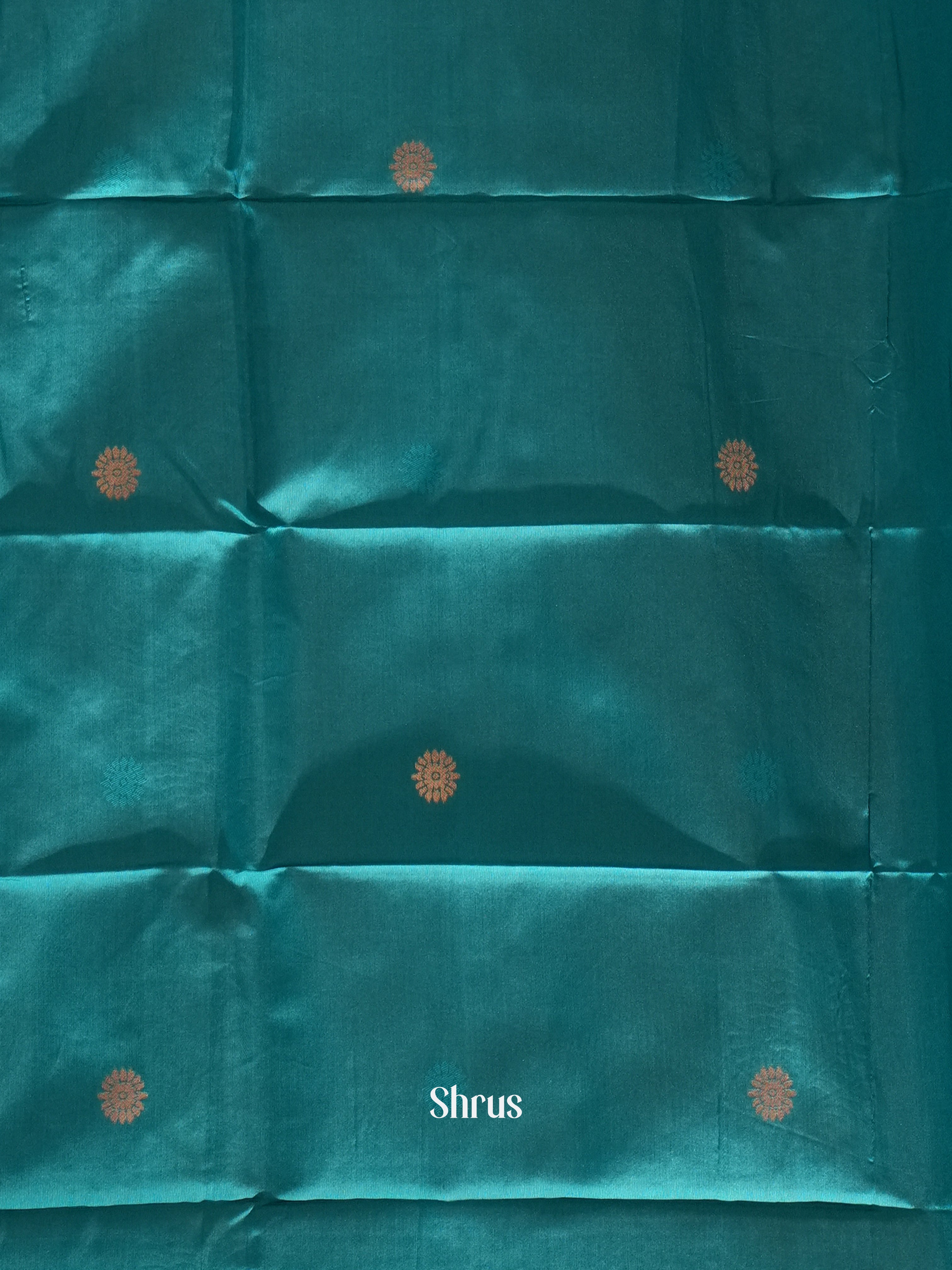 Blue And Green- Semi soft Silk saree - Shop on ShrusEternity.com