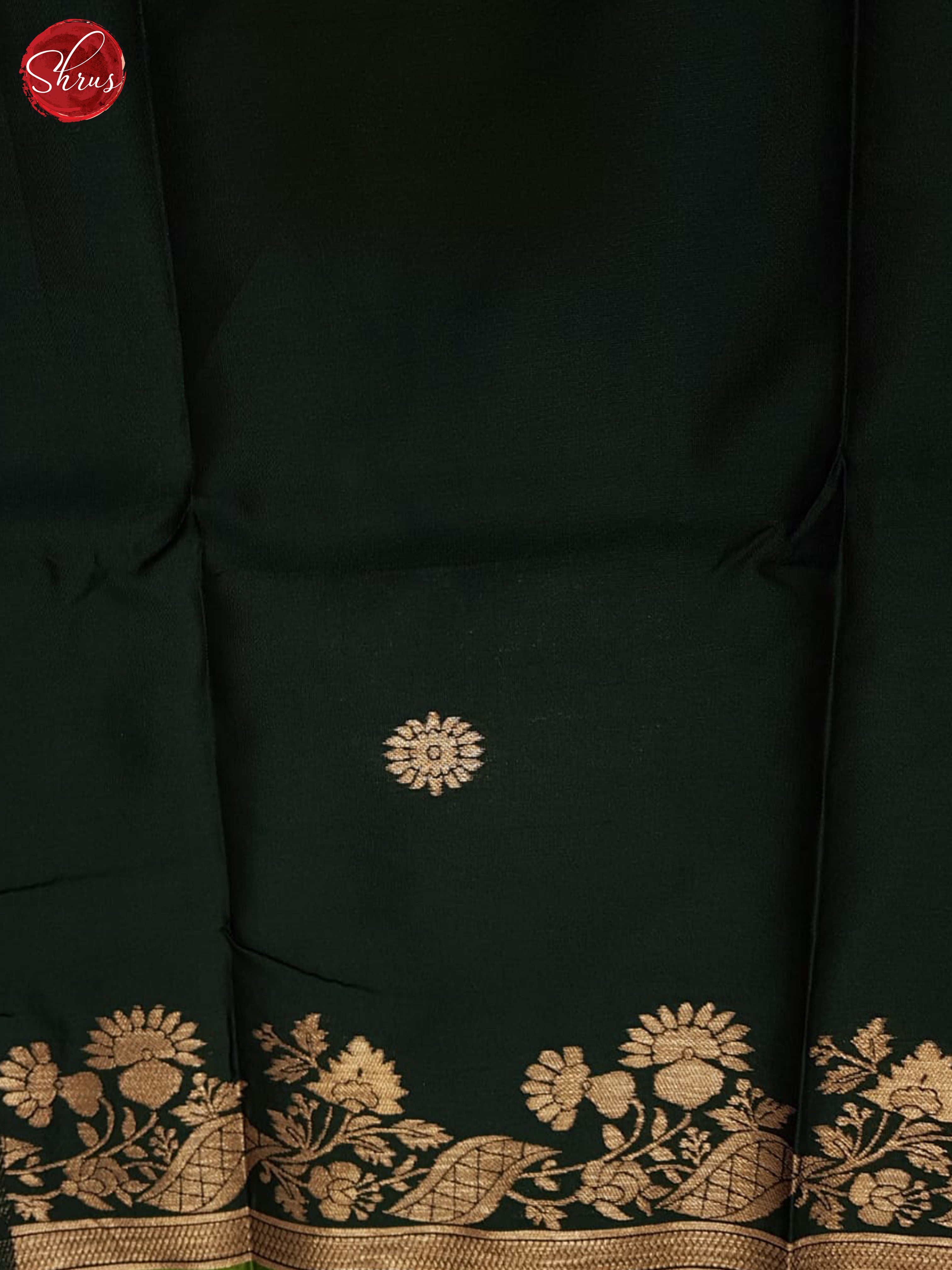 Light and dark Green- Semi soft silk saree - Shop on ShrusEternity.com