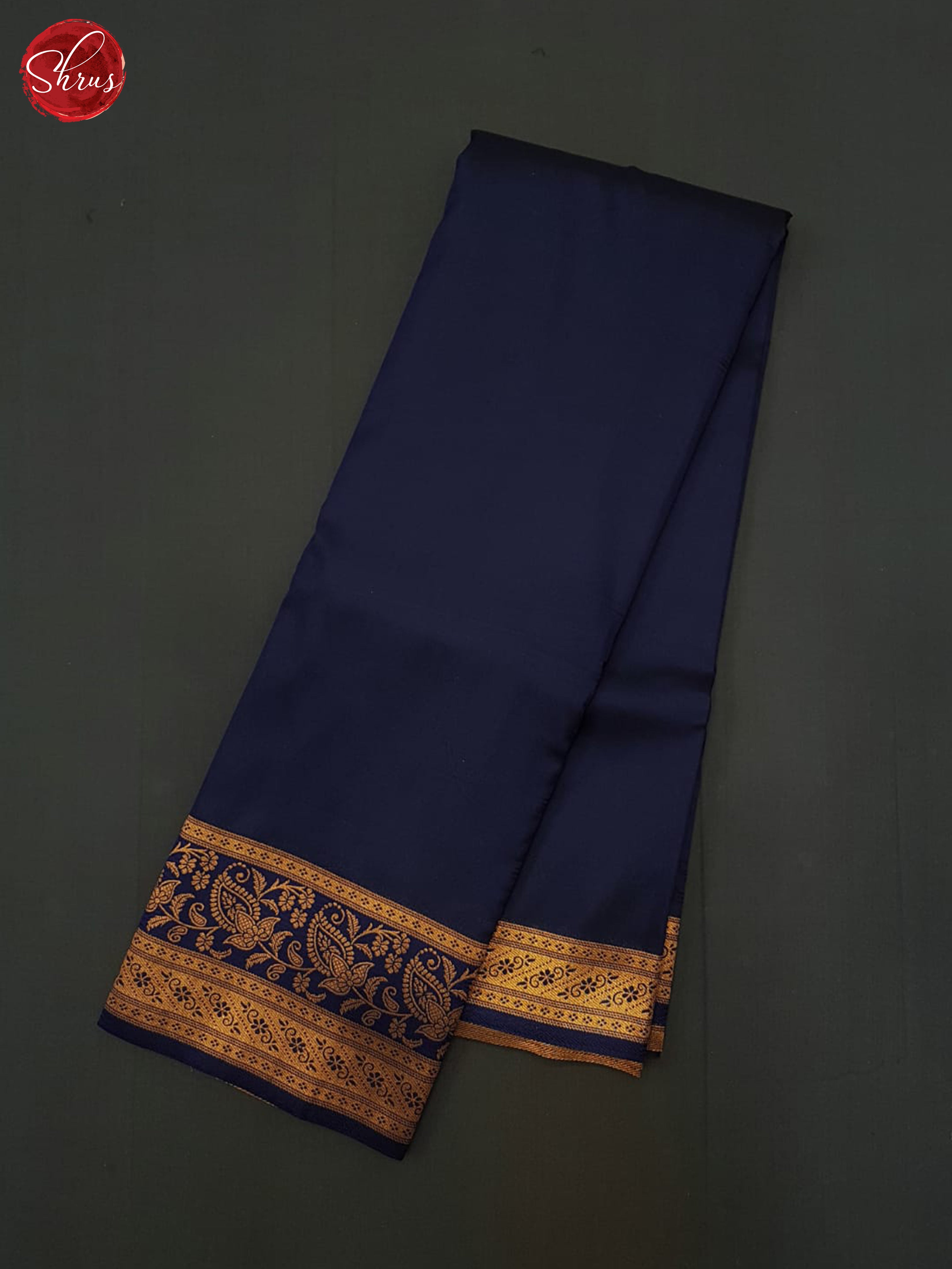 Blue and Pink - Semi Kanchipuram Saree - Shop on ShrusEternity.com