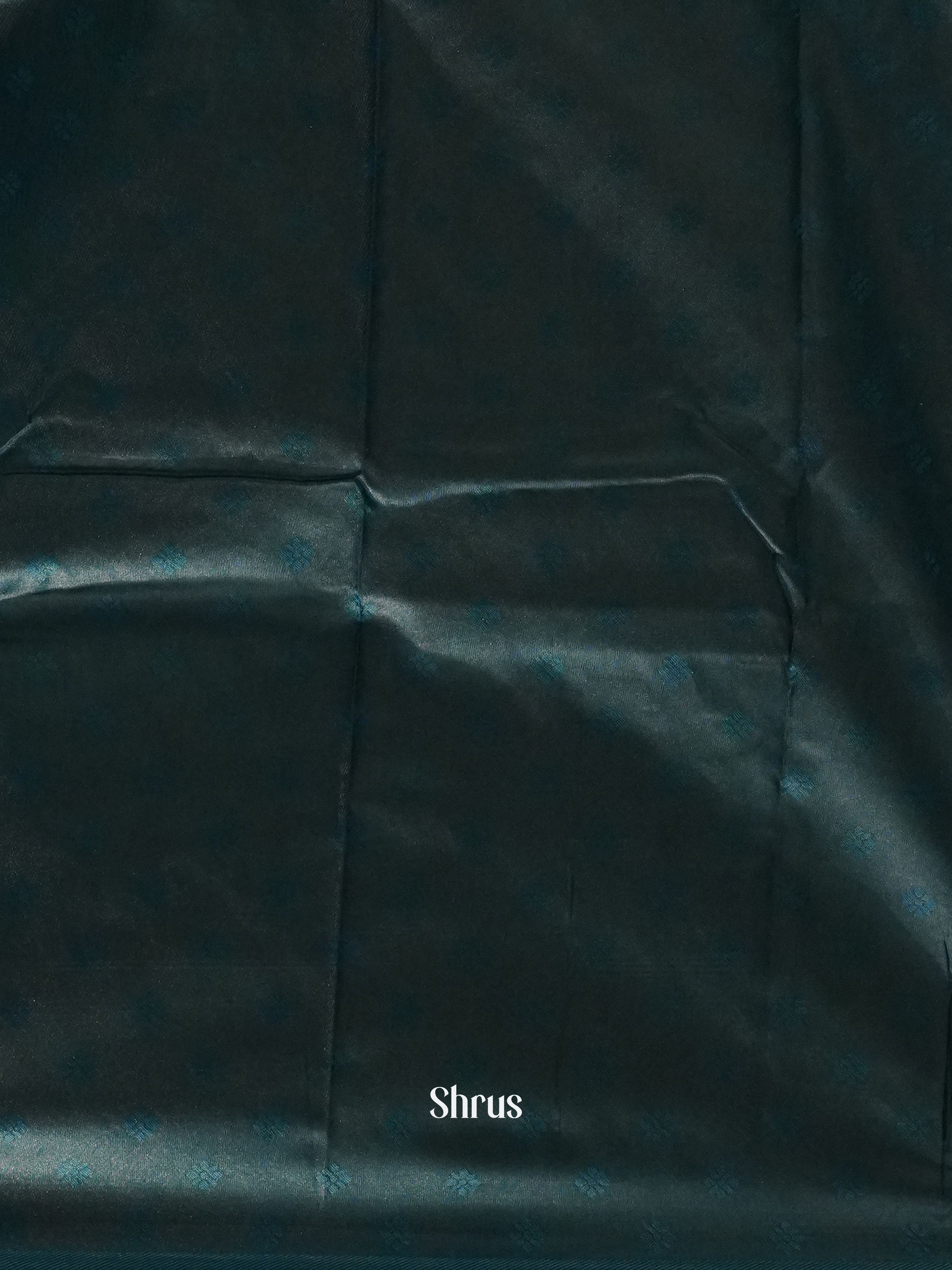 Peacock Green(Single Tone) - Semi Paithani Saree - Shop on ShrusEternity.com