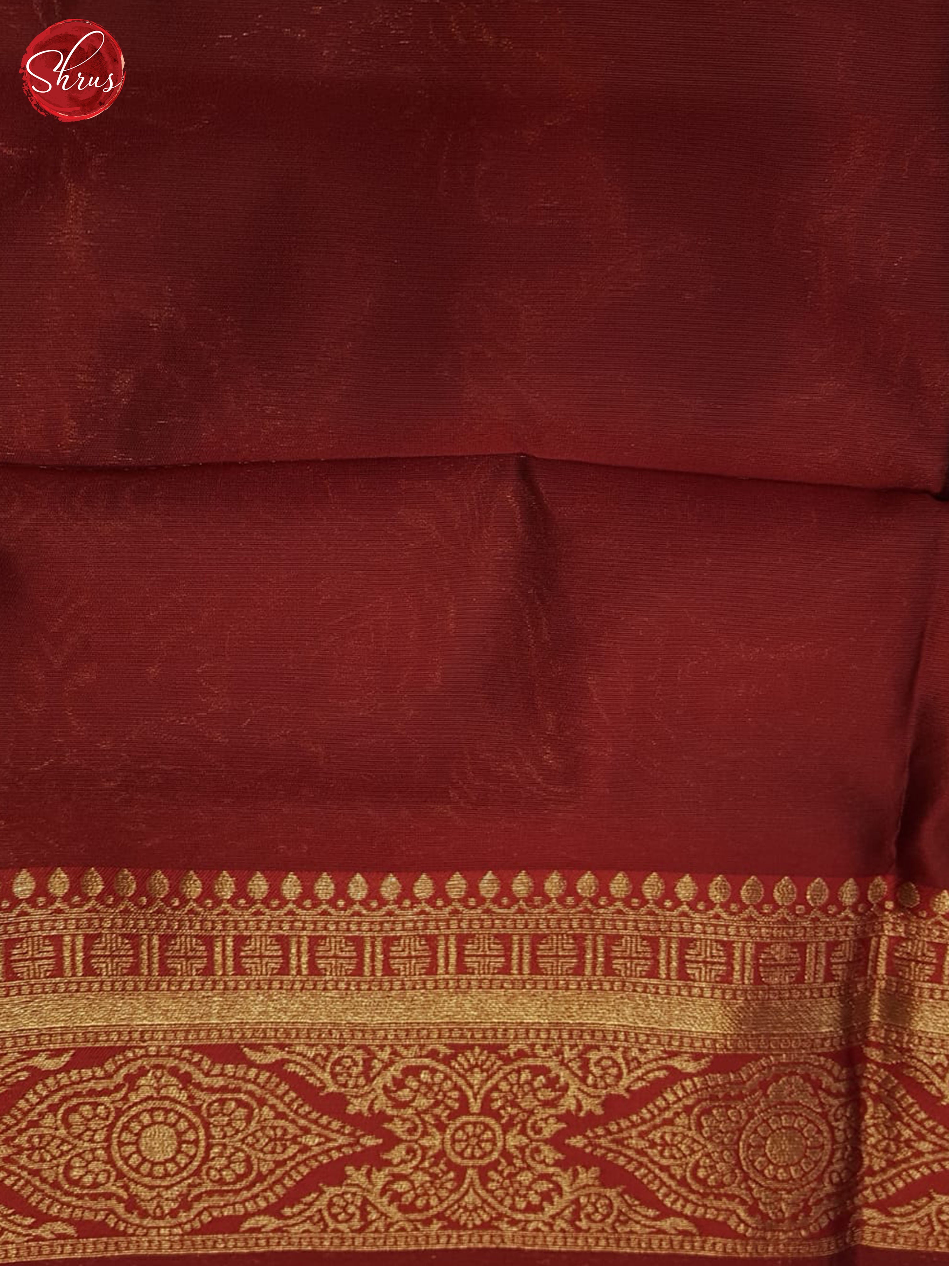 Blue And Red - Semi Softsilk Saree - Shop on ShrusEternity.com