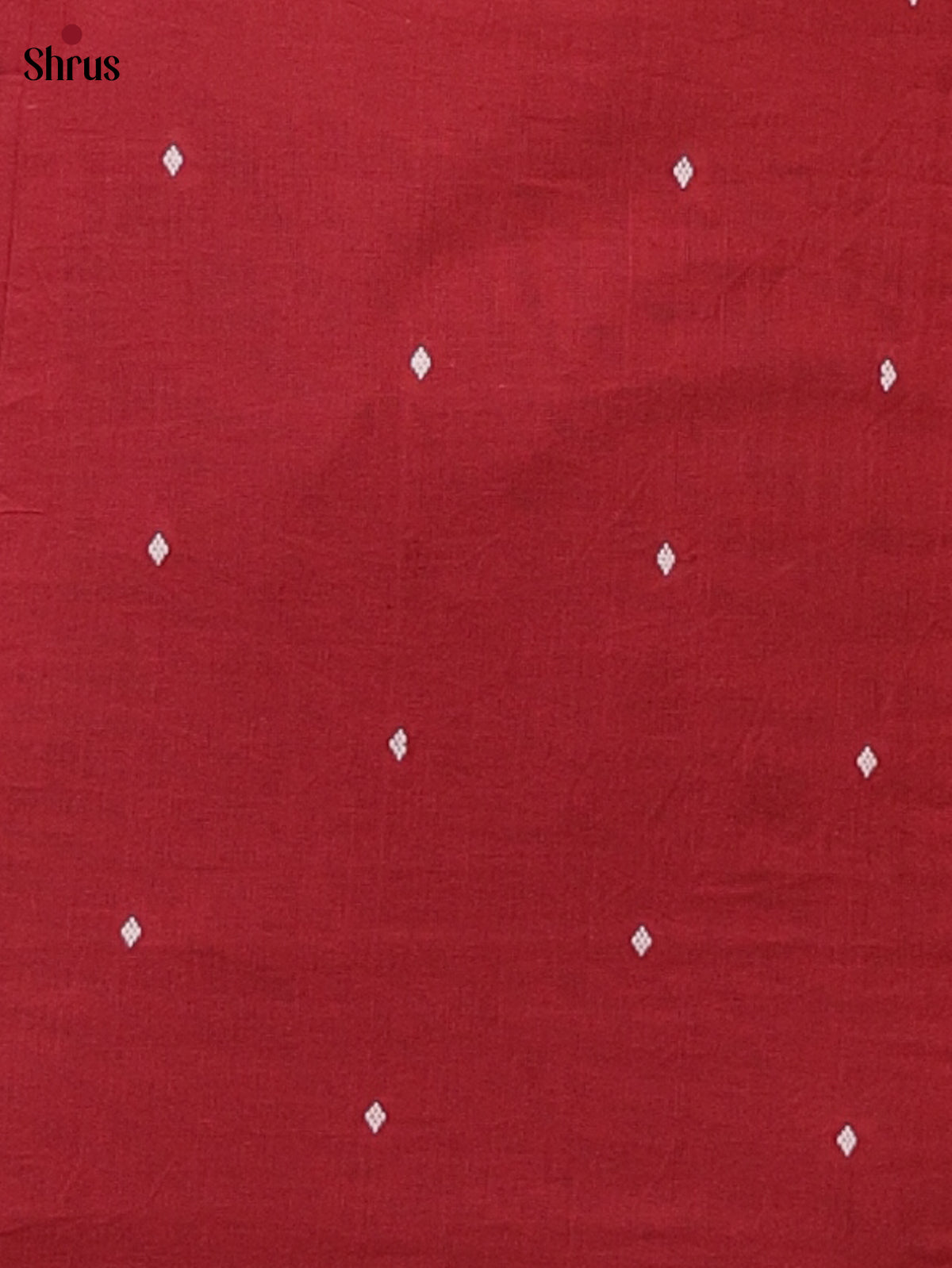 Red -Zari buttas straight fit Readymade Kurti - Shop on ShrusEternity.com