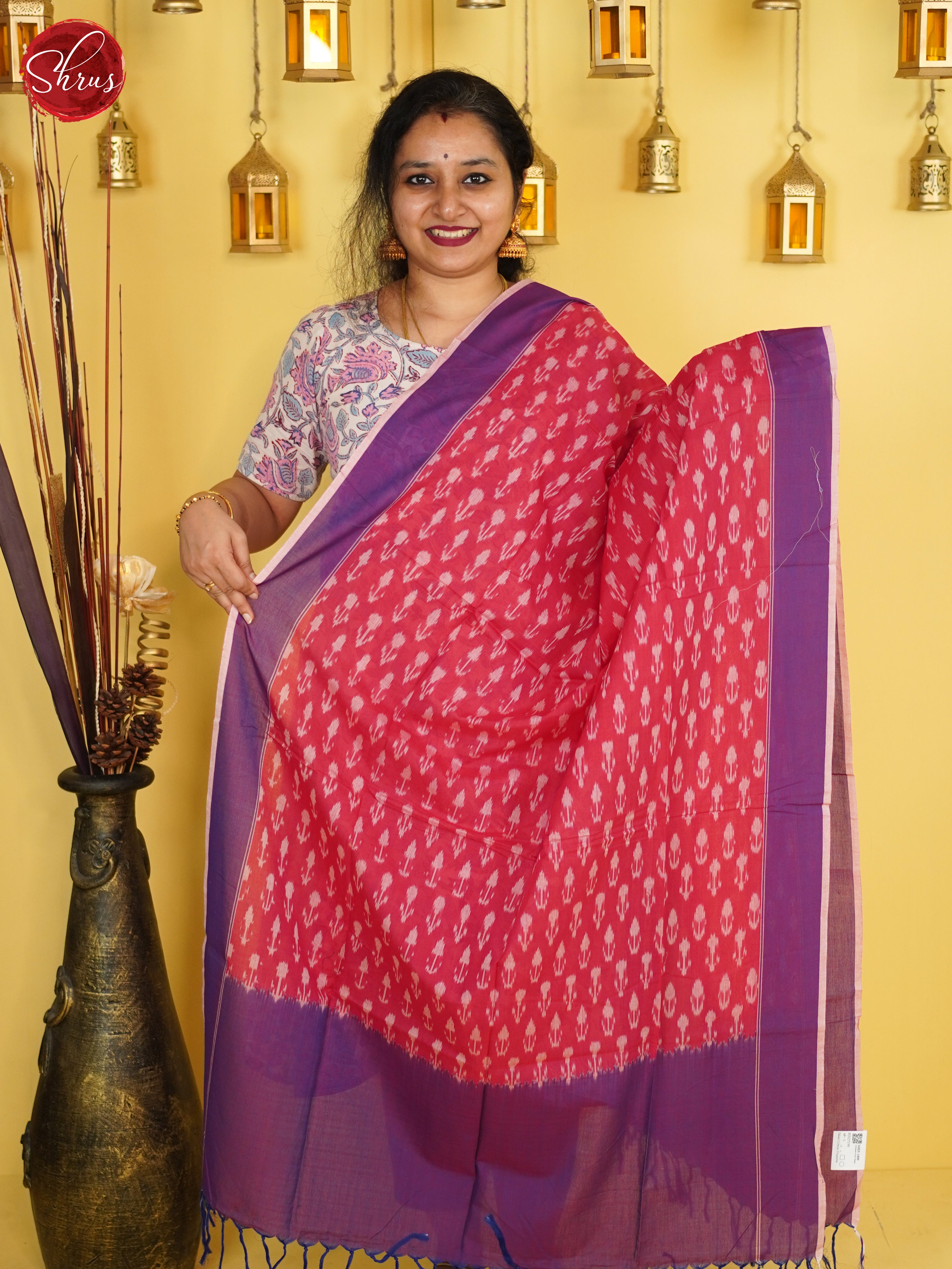 Pink & Purple - Dupatta - Shop on ShrusEternity.com