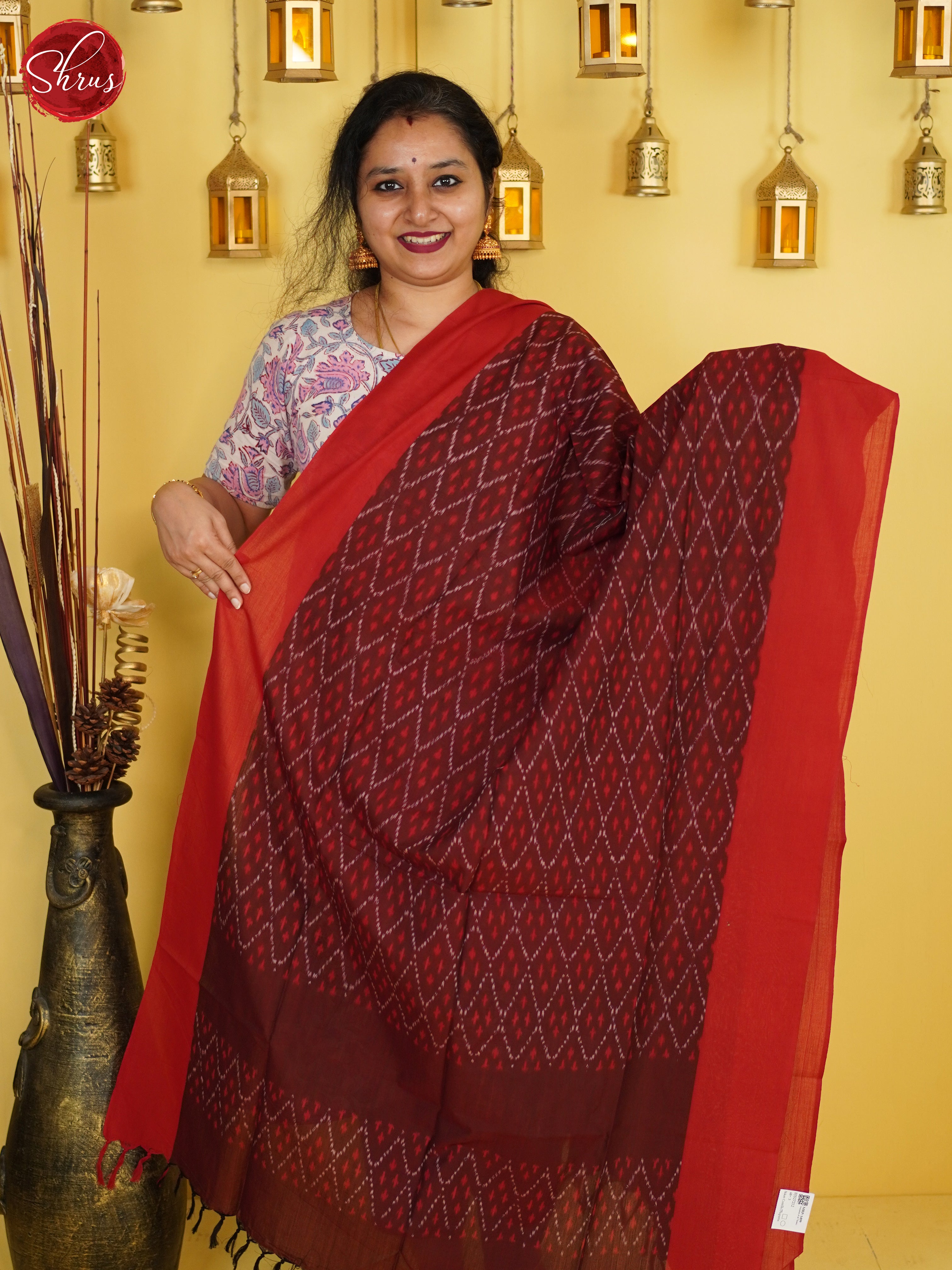 REd - Dupatta - Shop on ShrusEternity.com