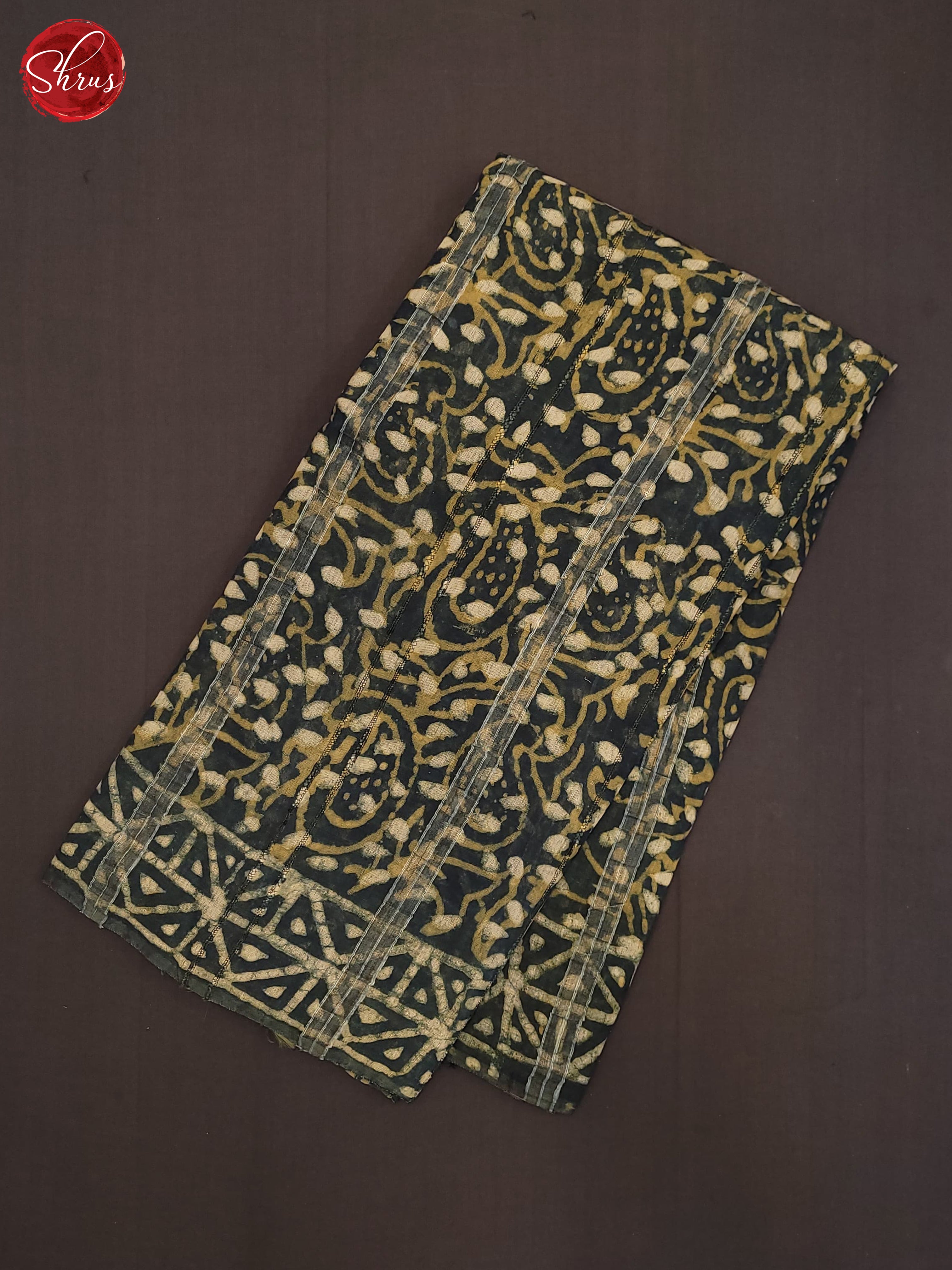 Grey(single Tone)- Chanderi Saree - Shop on ShrusEternity.com