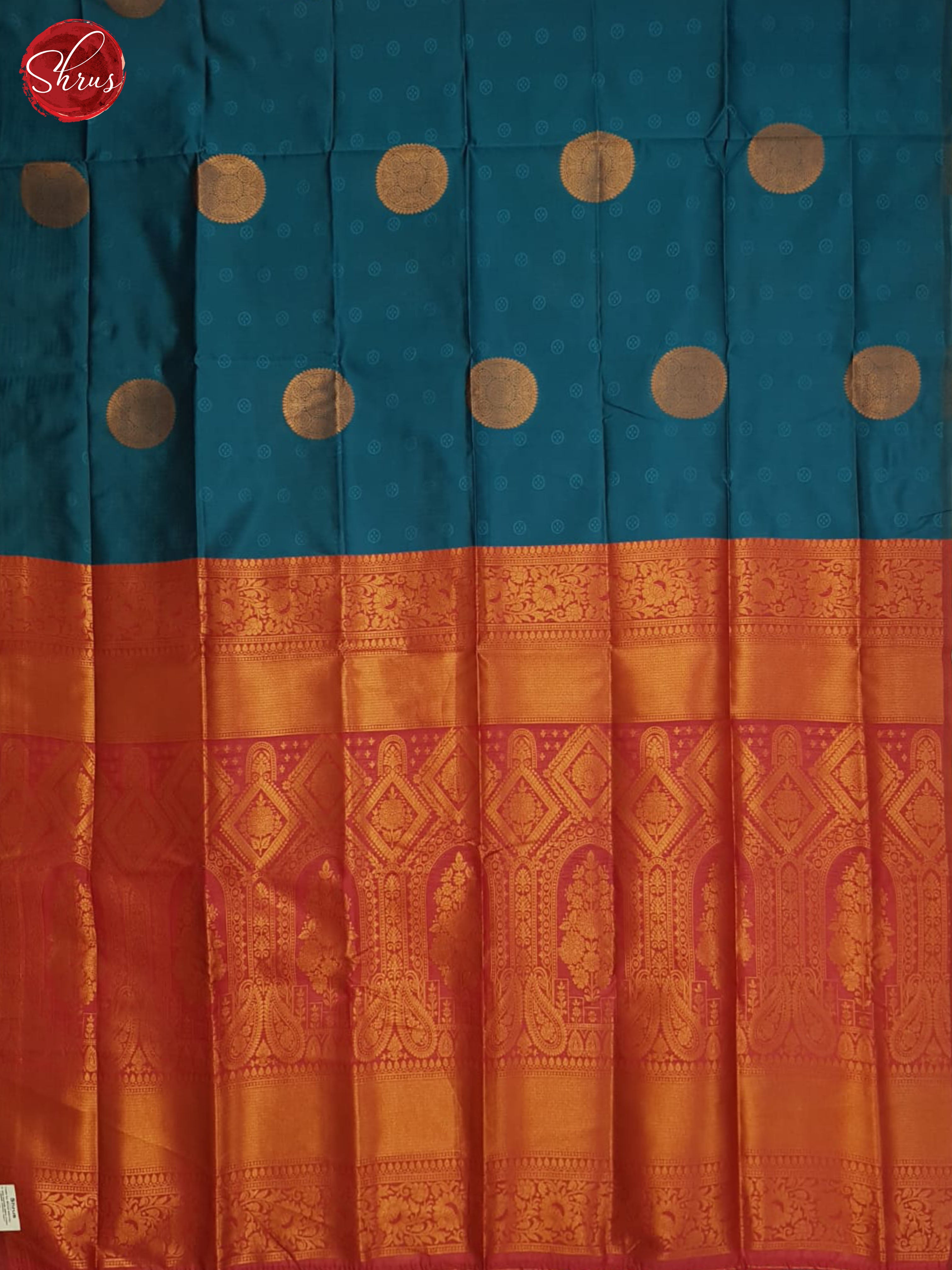 Blue And Pink-Semi soft silk saree - Shop on ShrusEternity.com