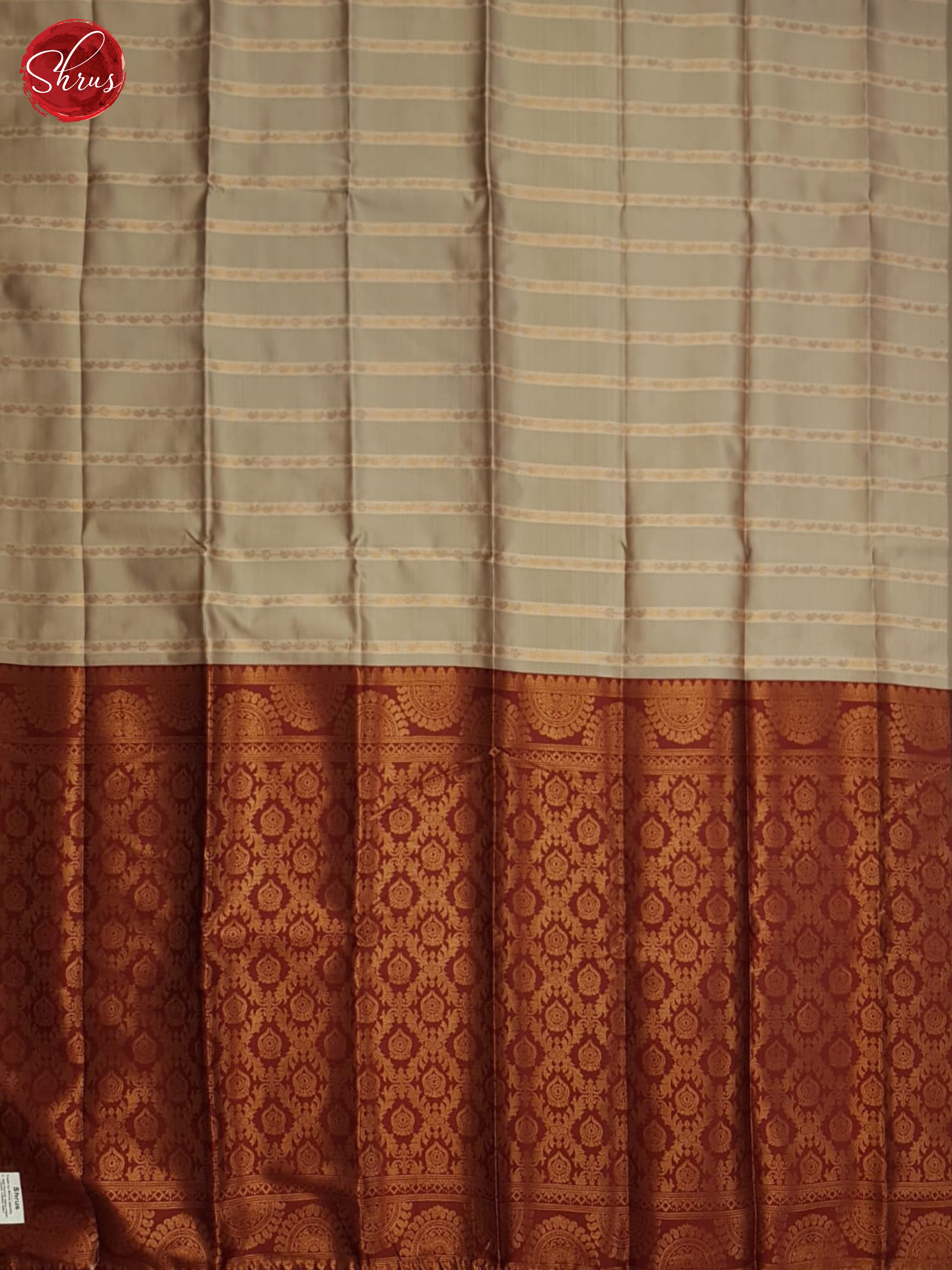 Dusty Onion Pink And Arraku Maroon-Semi Soft silk saree - Shop on ShrusEternity.com