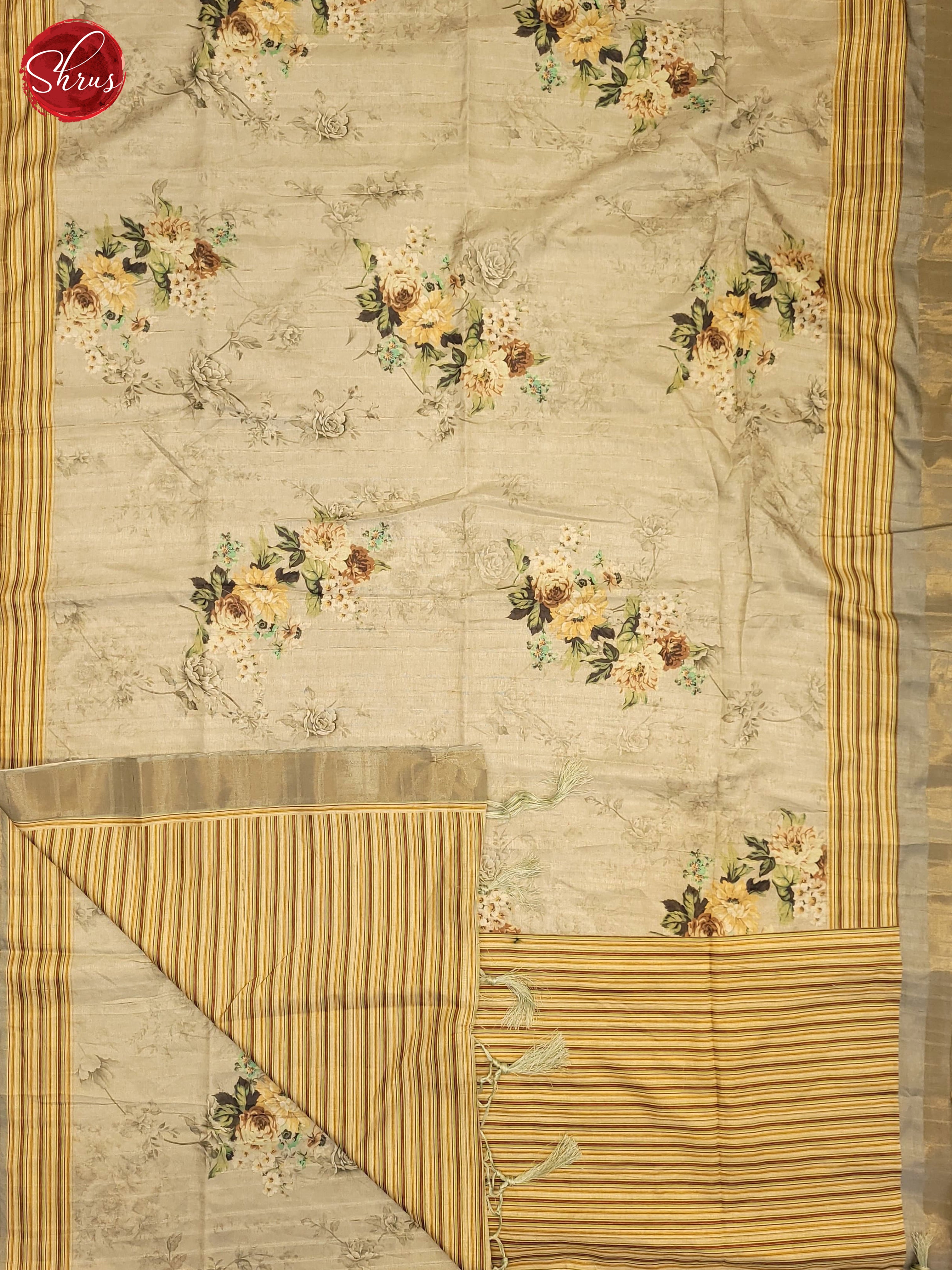 ELachi Green(Single Tone) - Semi Tussar Saree - Shop on ShrusEternity.com