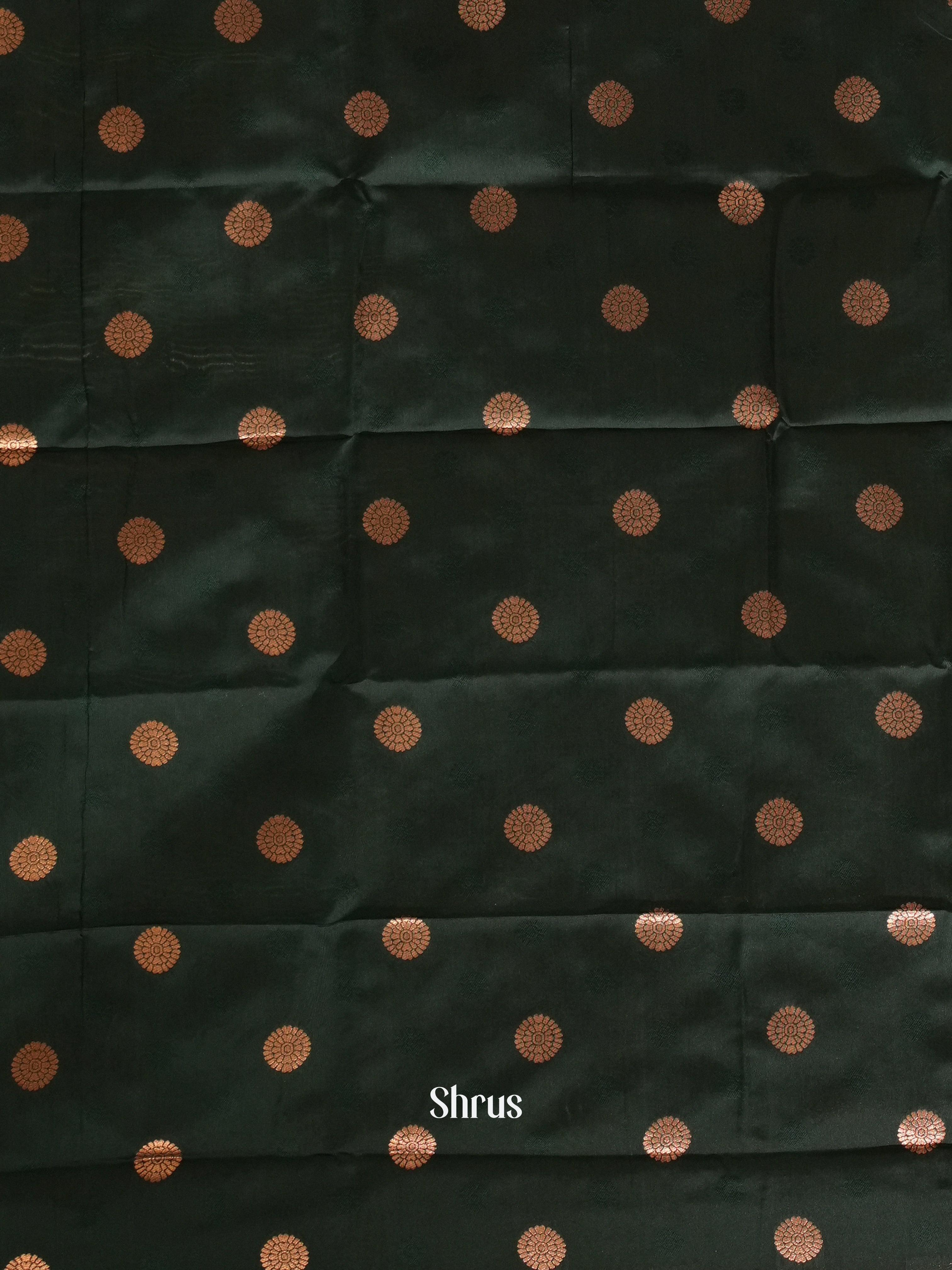 Green(single tone)-Semi soft sik saree - Shop on ShrusEternity.com