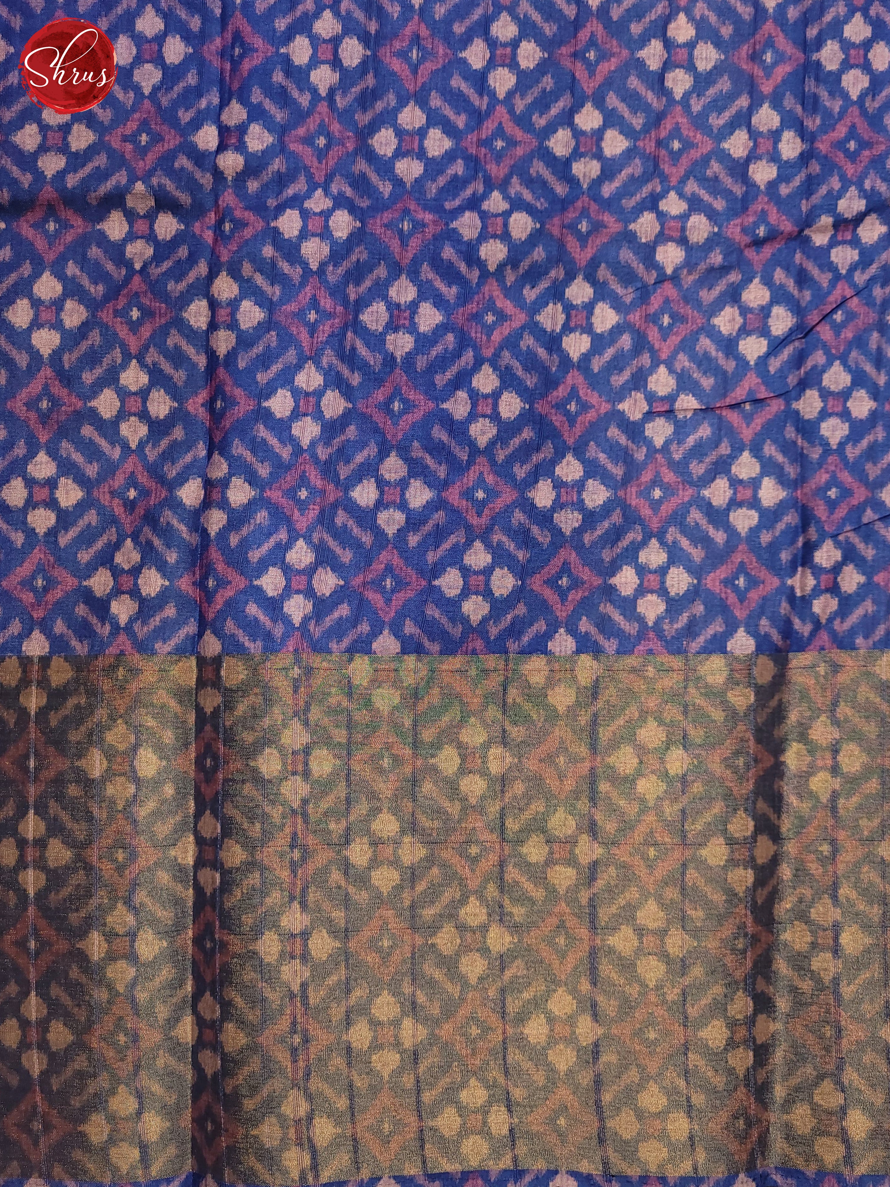 Green & Purple - Semi Pochampally Saree - Shop on ShrusEternity.com