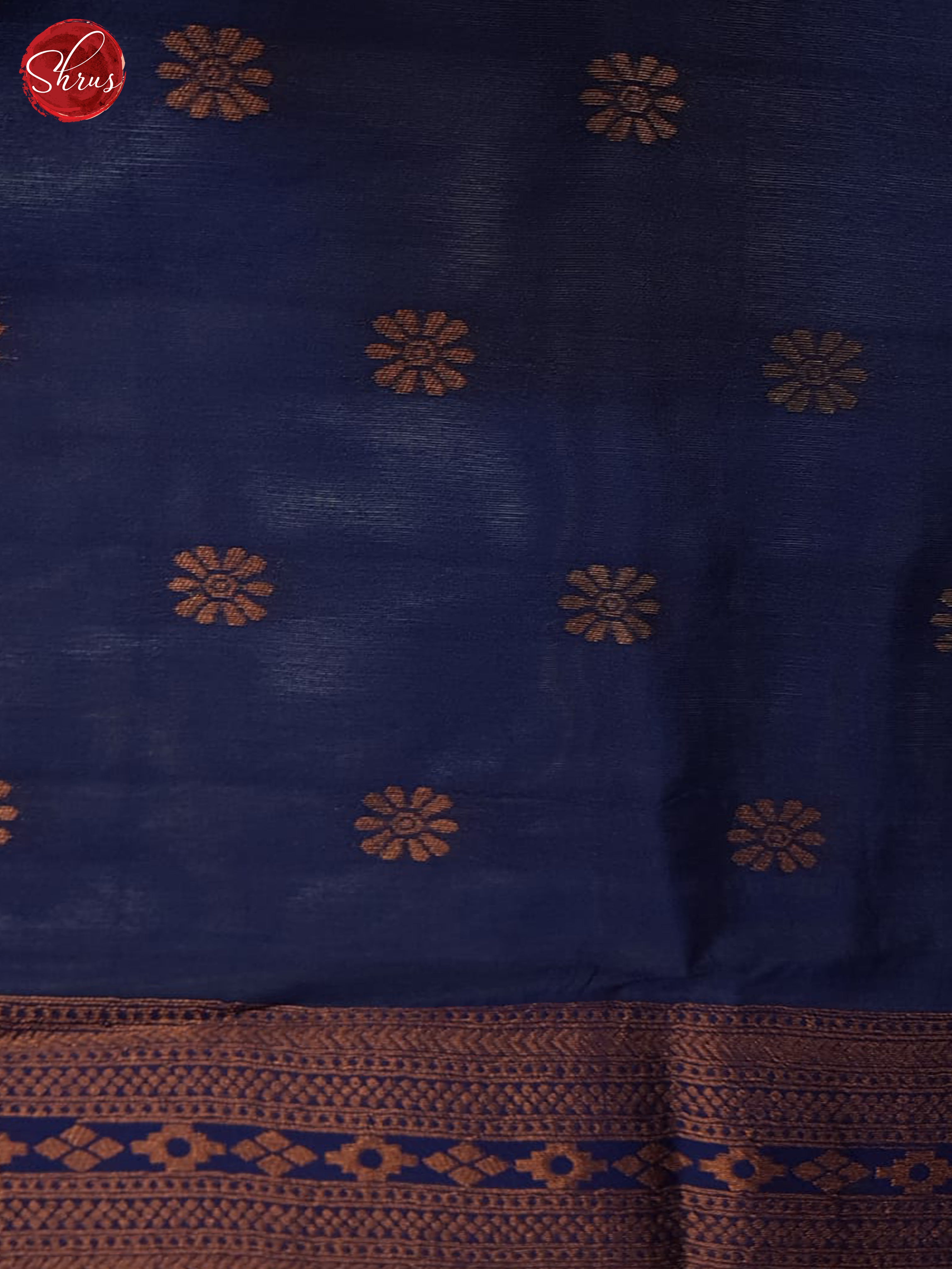 Green & Blue - Semi Kanchipuram Saree - Shop on ShrusEternity.com