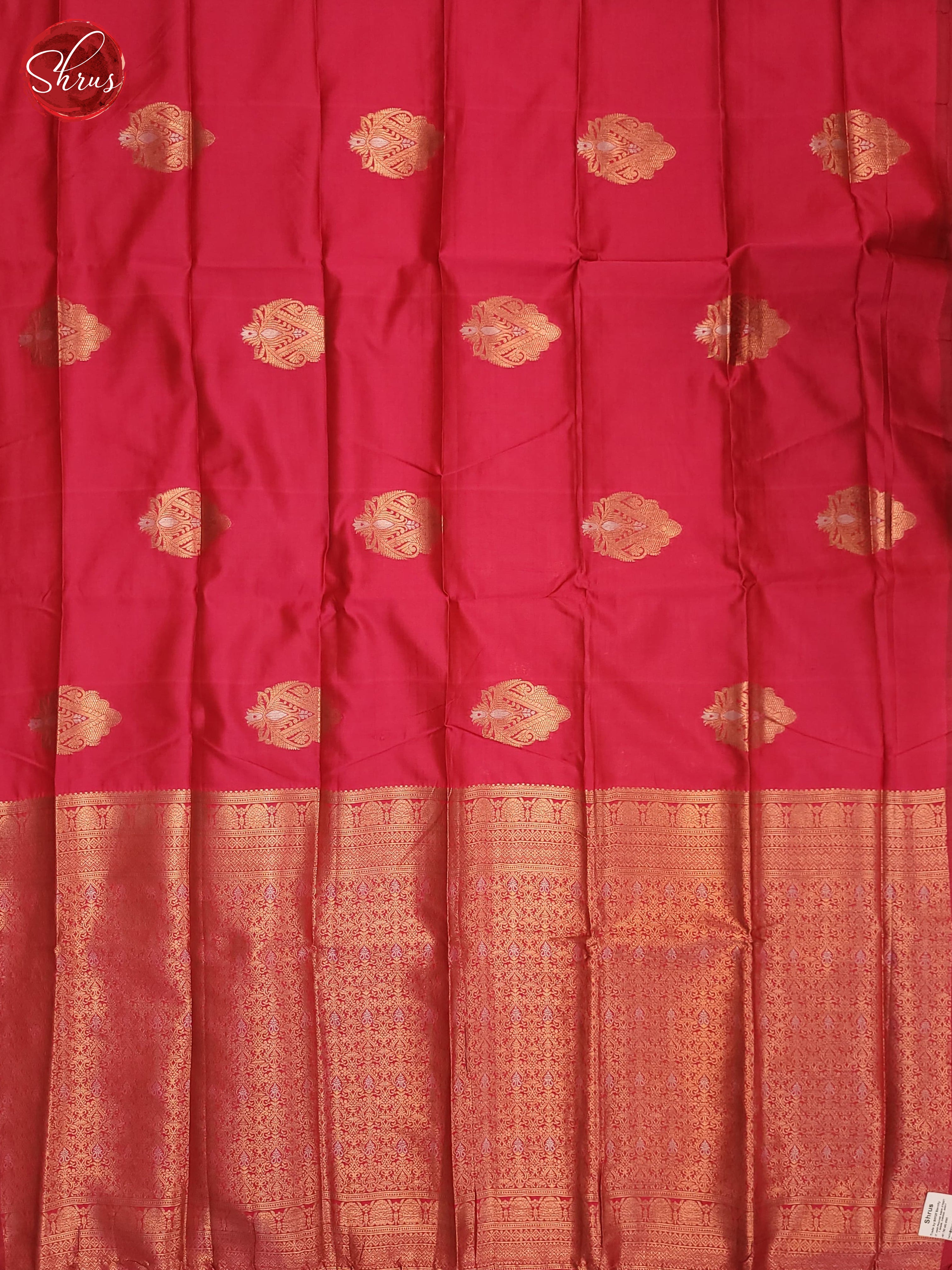 Pink(Single tone) - Semi Softsilk Saree - Shop on ShrusEternity.com