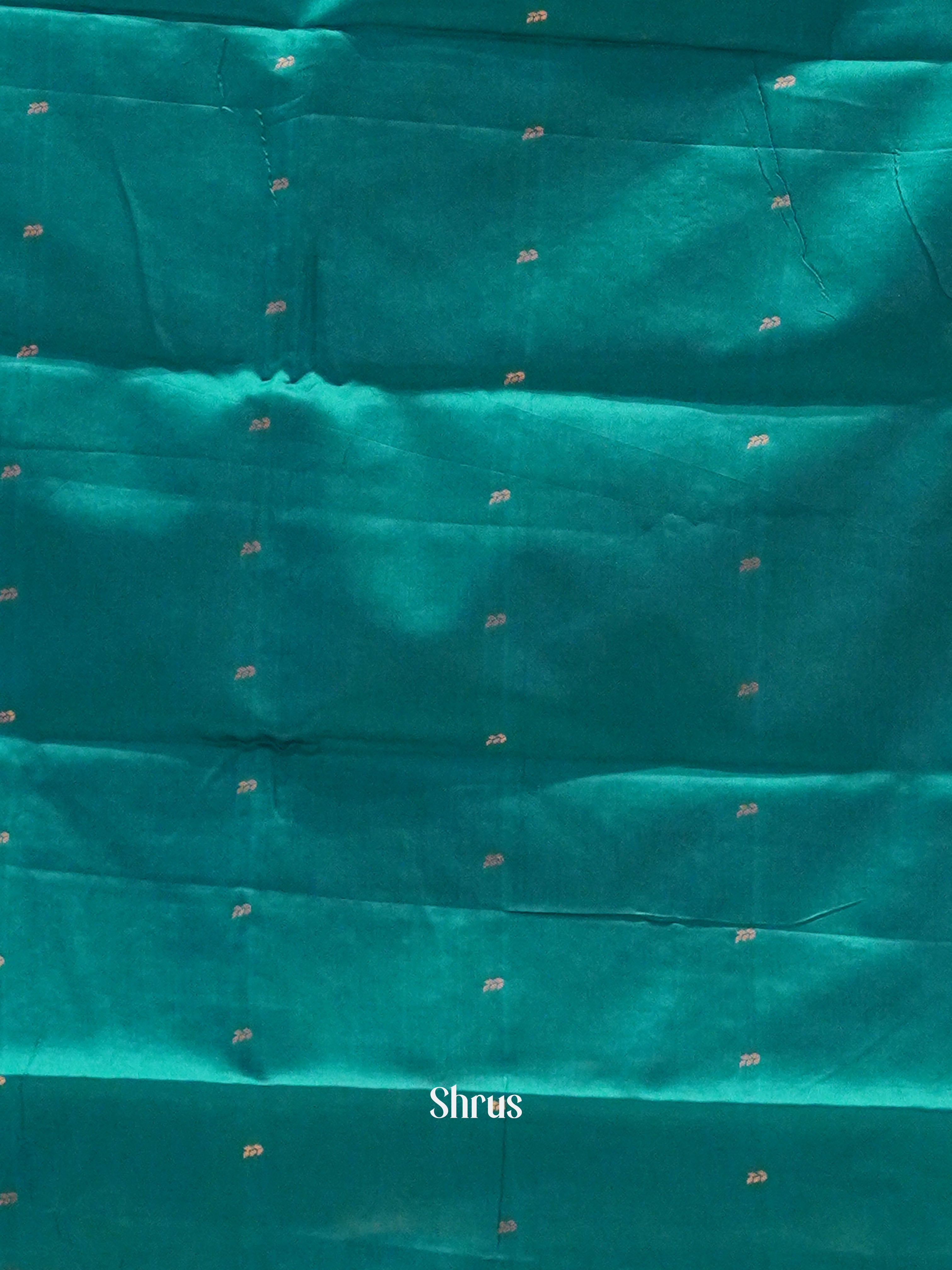 Green(Single Tone)- Semi Soft Silk Saree - Shop on ShrusEternity.com