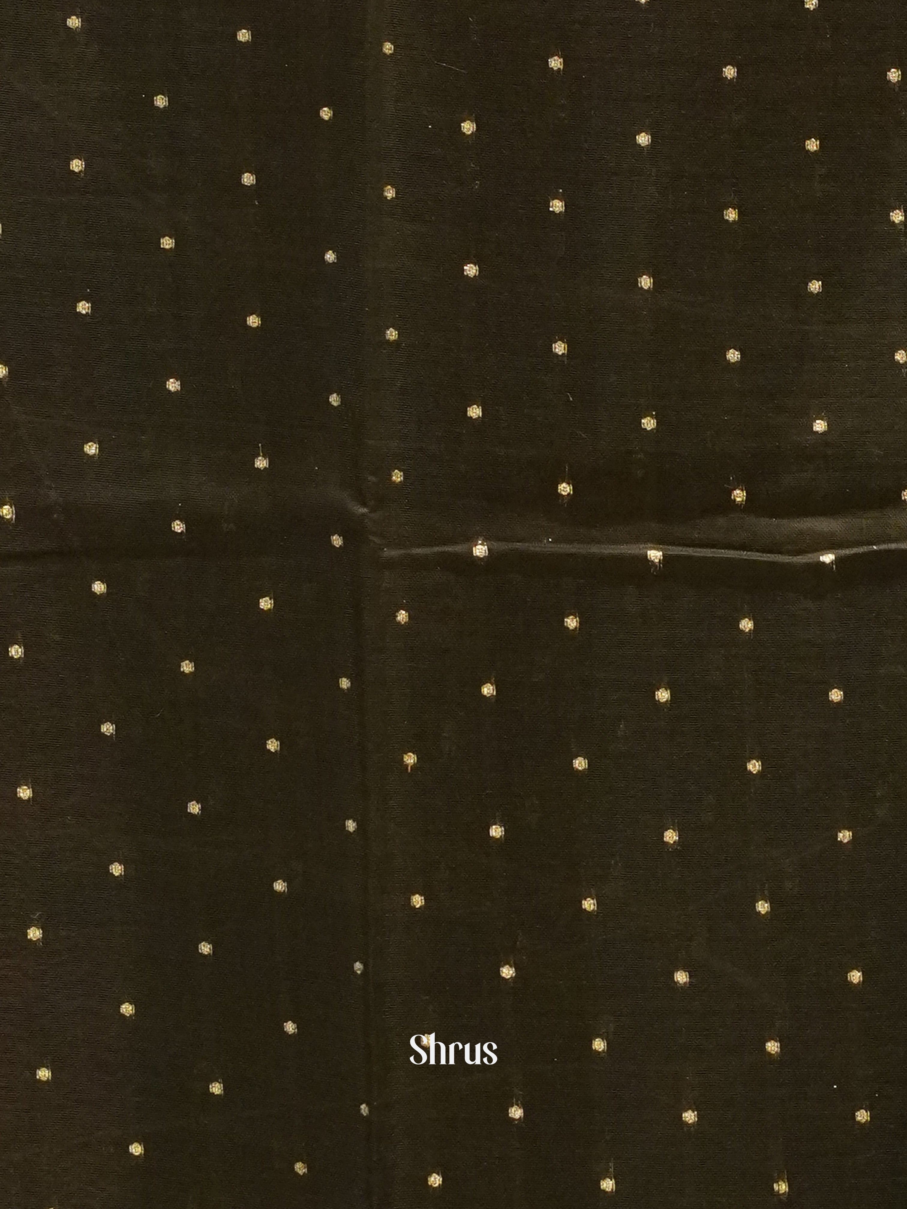 Yellow & Brown - Semi Crepe Saree - Shop on ShrusEternity.com