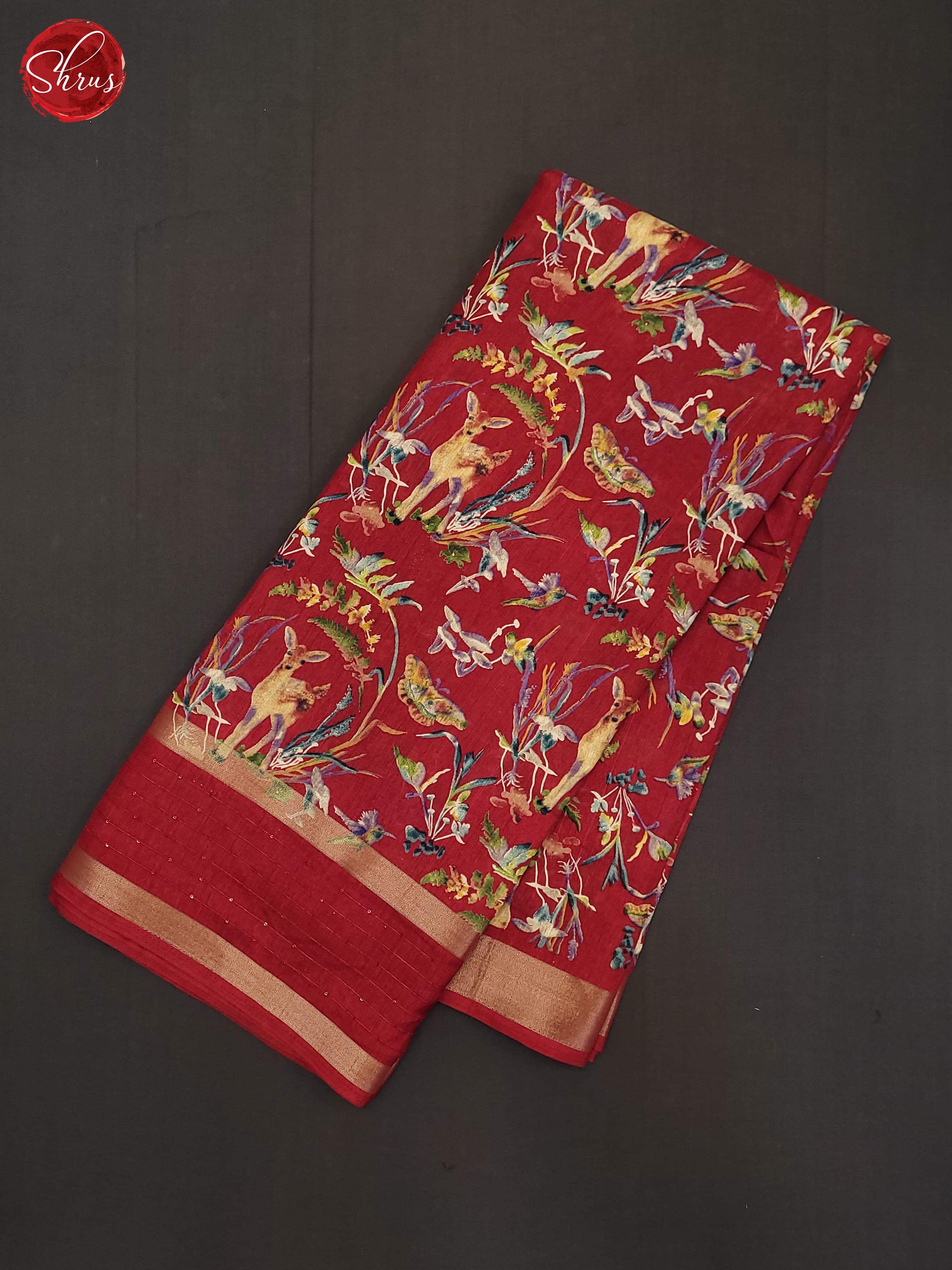 Pink(Single Tone) - Semi Crepe Saree - Shop on ShrusEternity.com