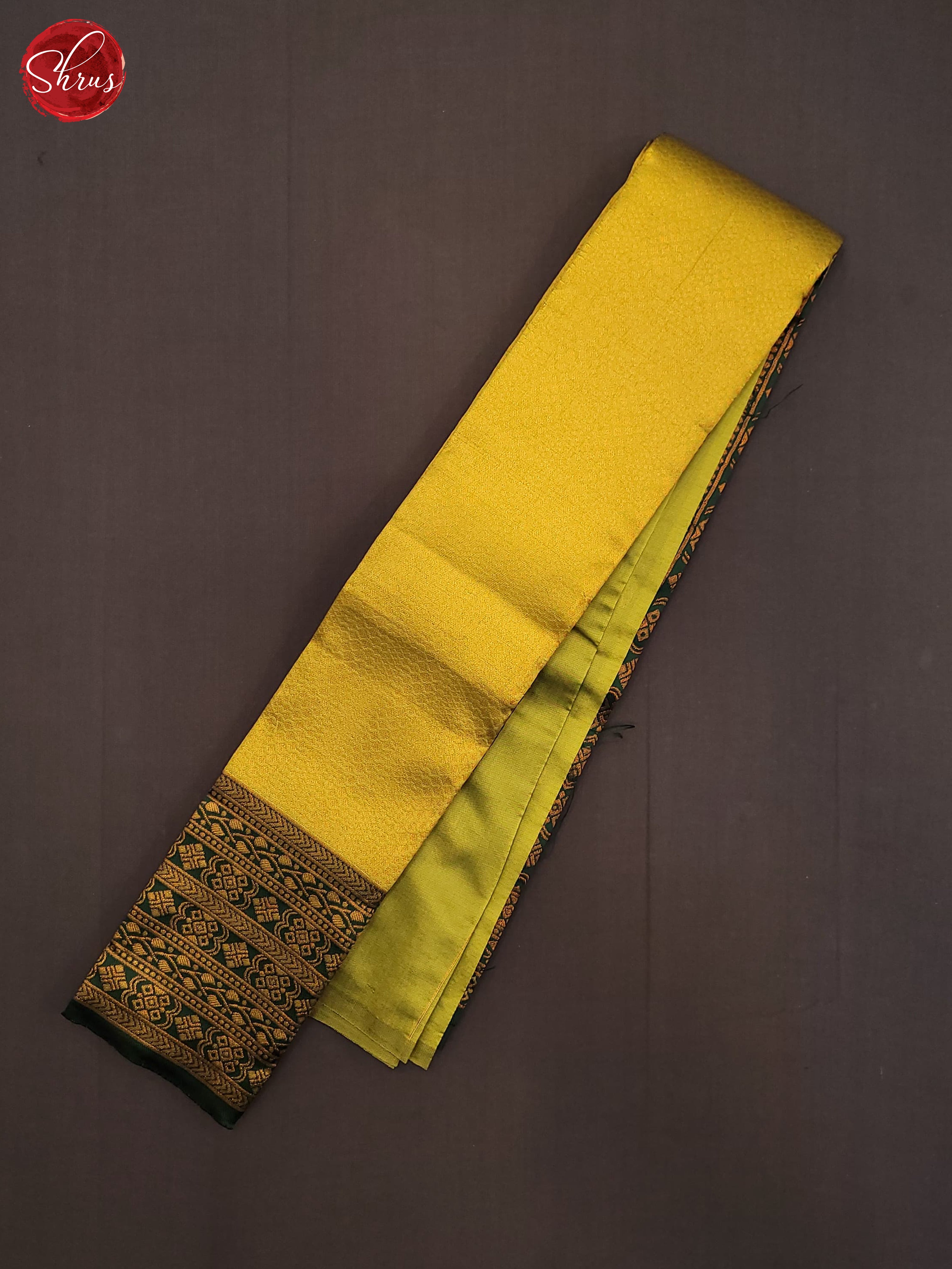 Madhulir Green& Green - Semi Kanchipuram Saree - Shop on ShrusEternity.com