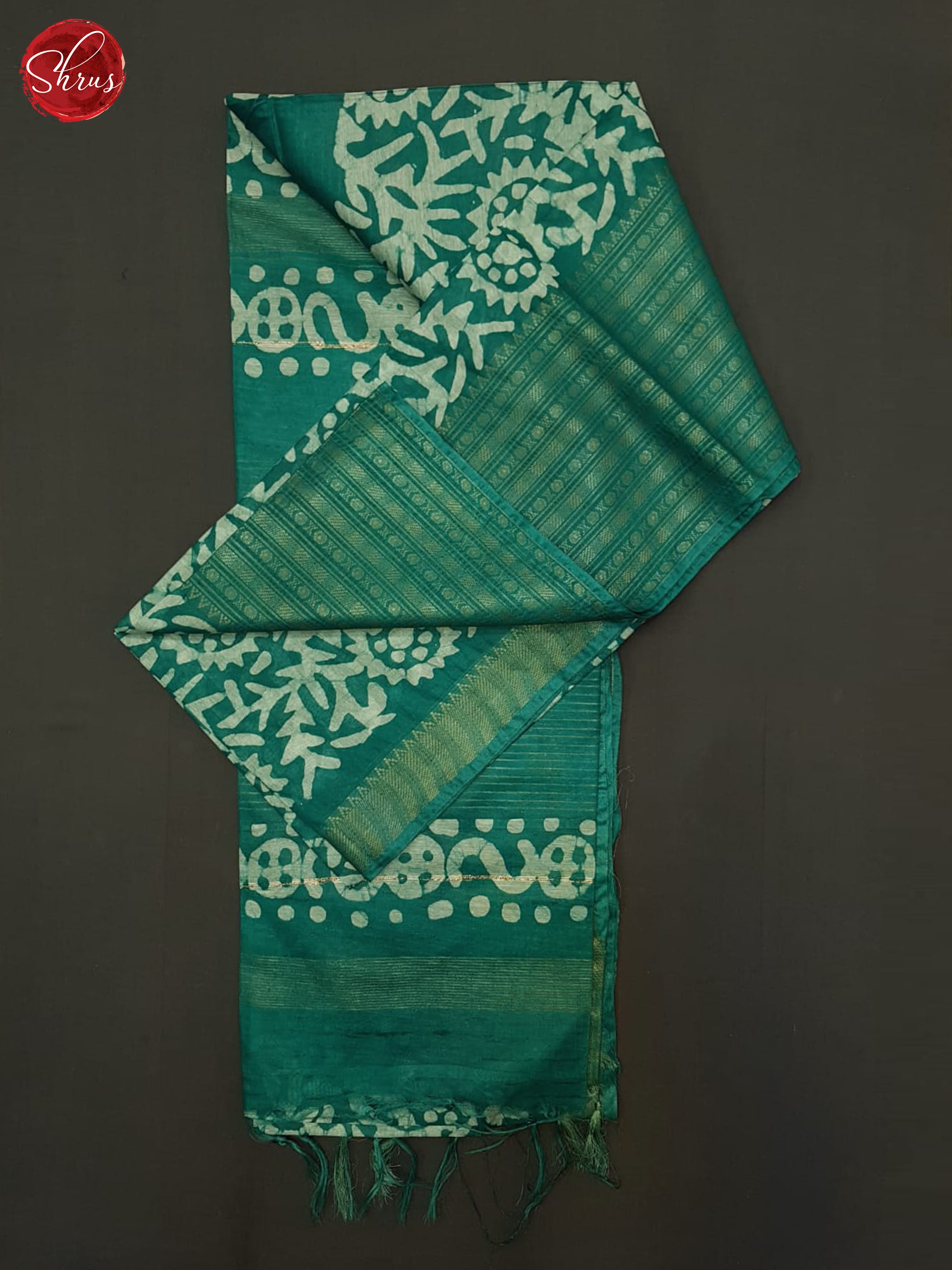 Green(single tone) - Bhatik Saree - Shop on ShrusEternity.com