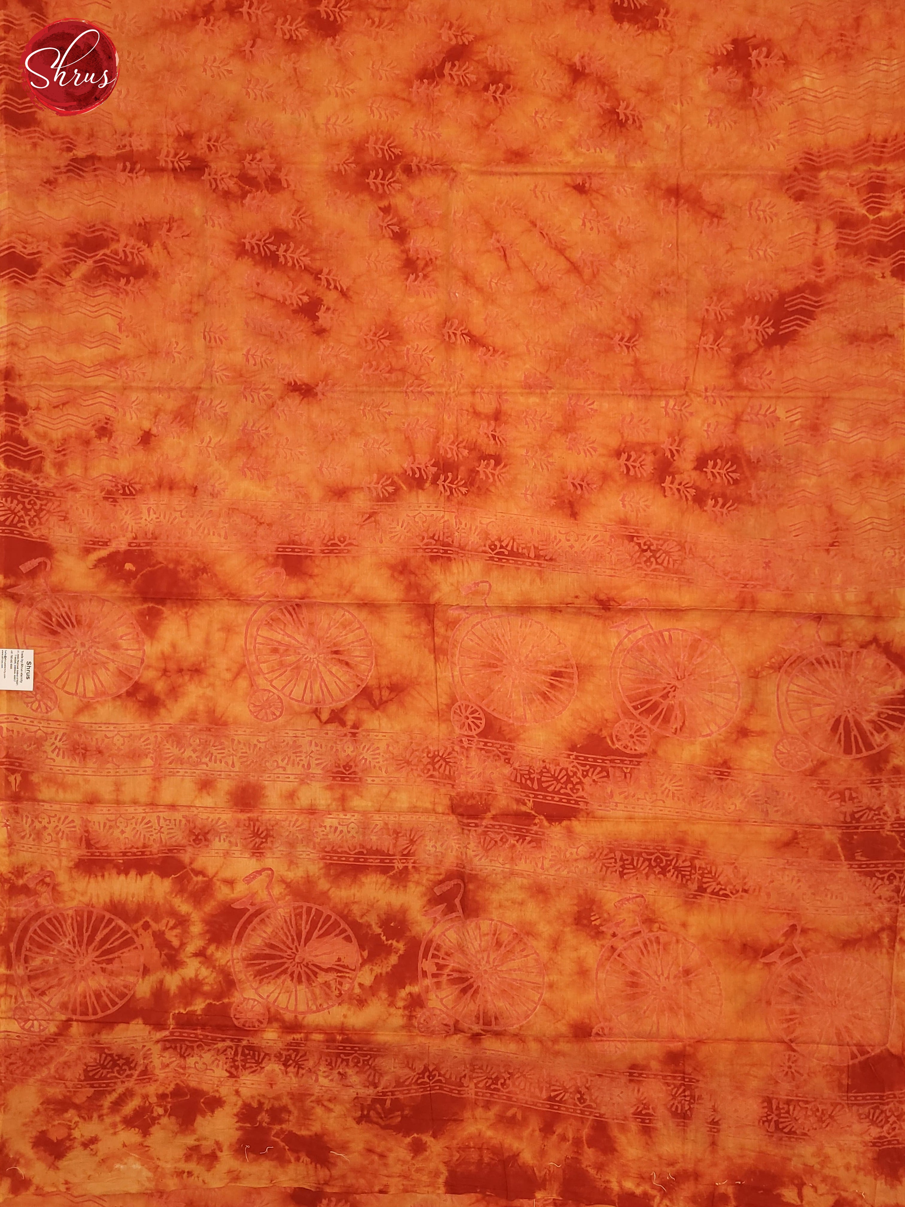 BKS02105 - Jaipur cotton Saree - Shop on ShrusEternity.com