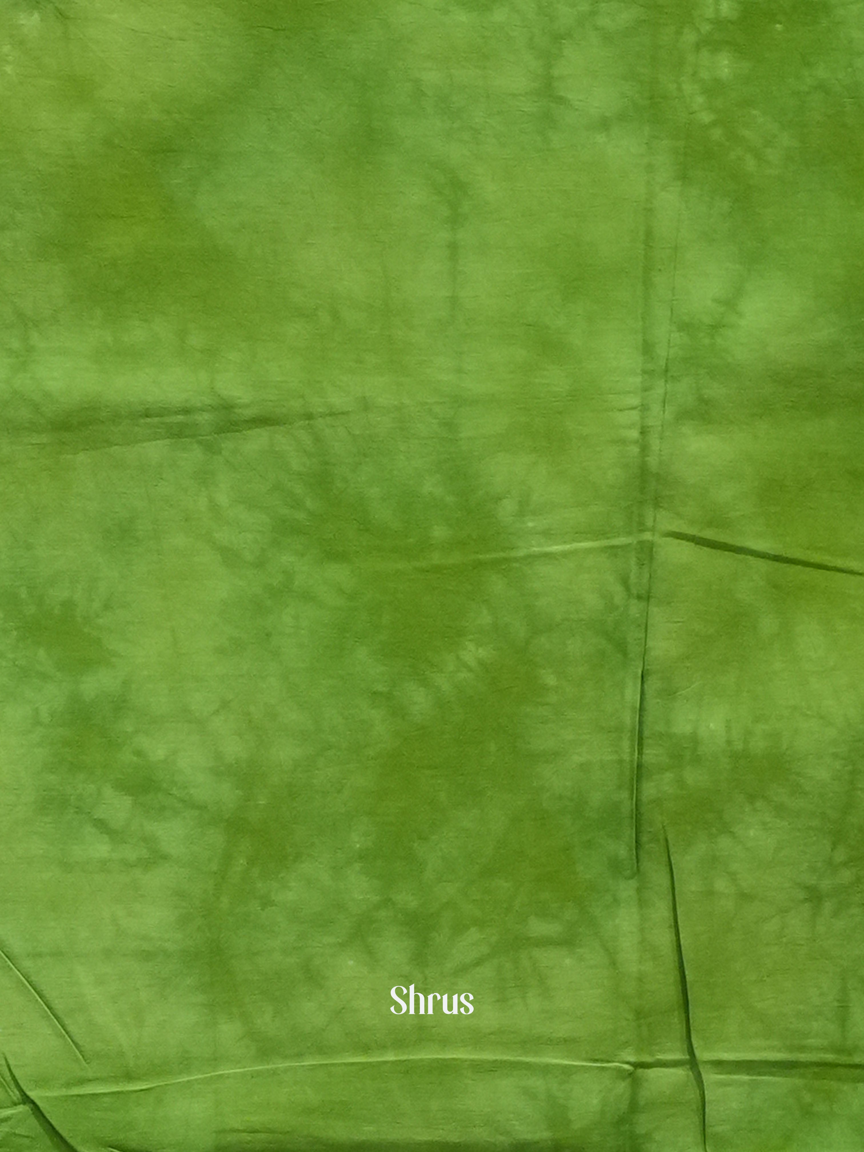 Green - Jaipur cotton Saree - Shop on ShrusEternity.com