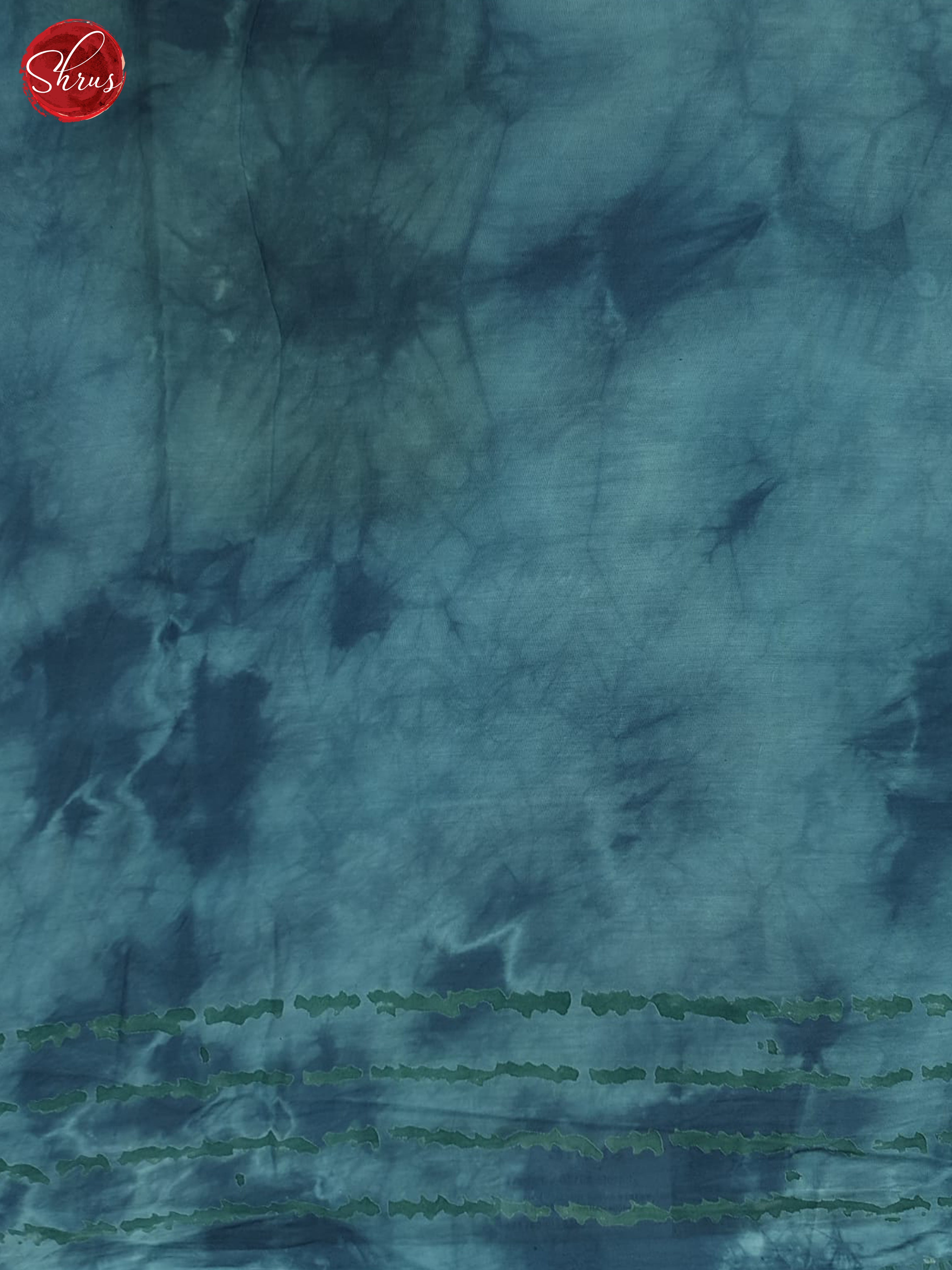 Blue - Jaipur cotton Saree - Shop on ShrusEternity.com