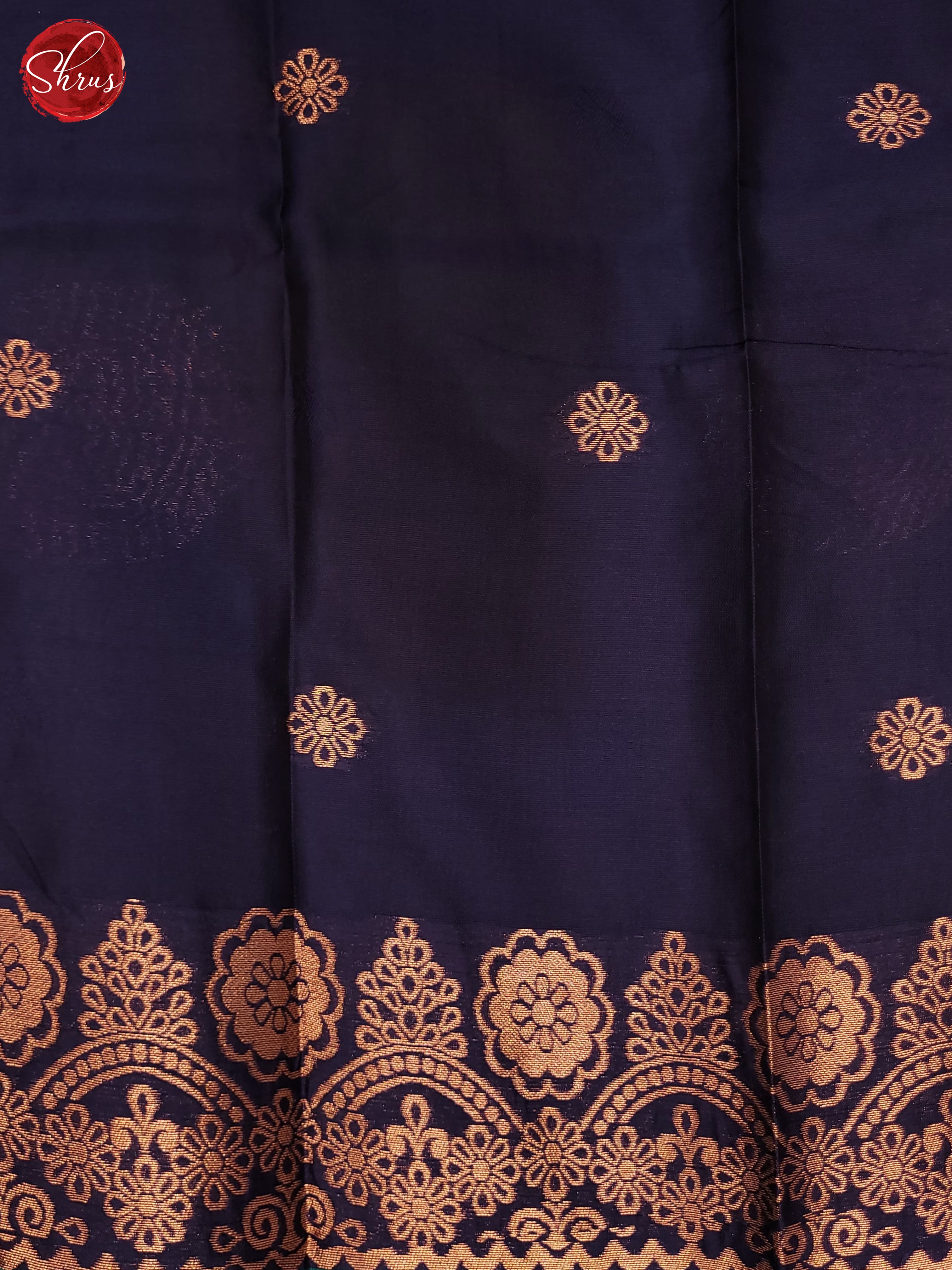 Green & Blue - Semi Softsilk Saree - Shop on ShrusEternity.com