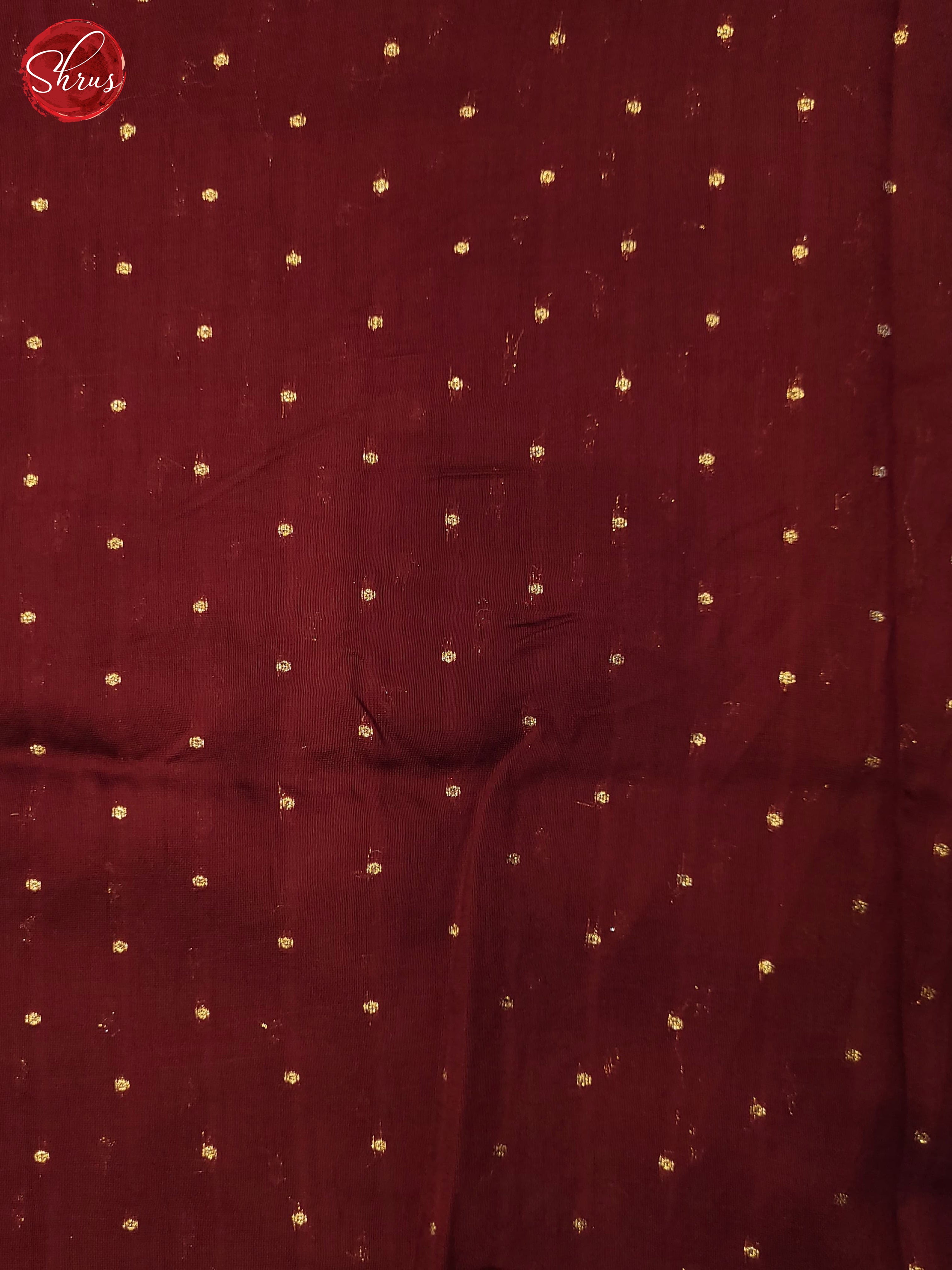 Pista green & Brown - Semi Crepe Saree - Shop on ShrusEternity.com