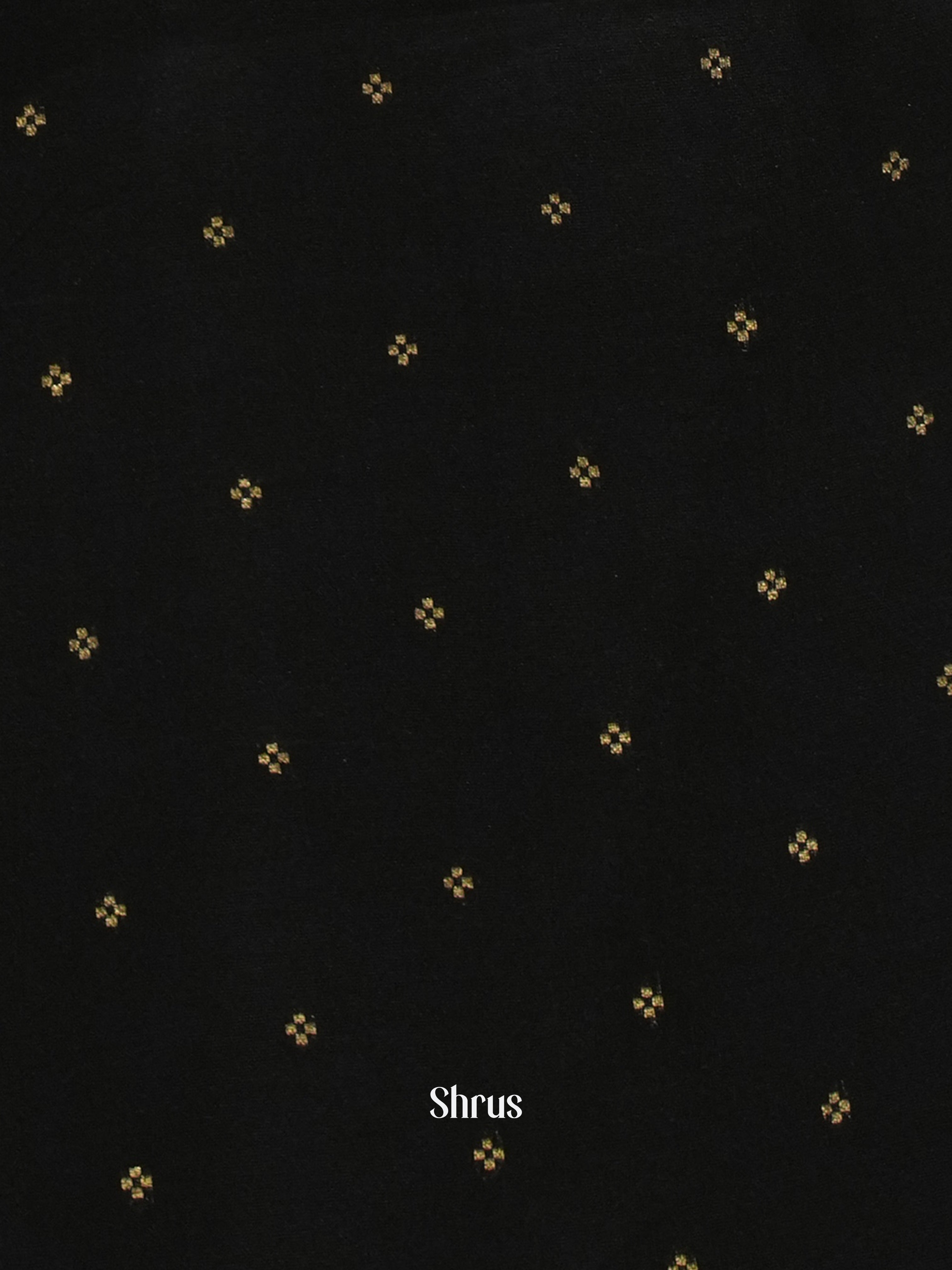 Brown & Blue- Semi Crepe Saree - Shop on ShrusEternity.com